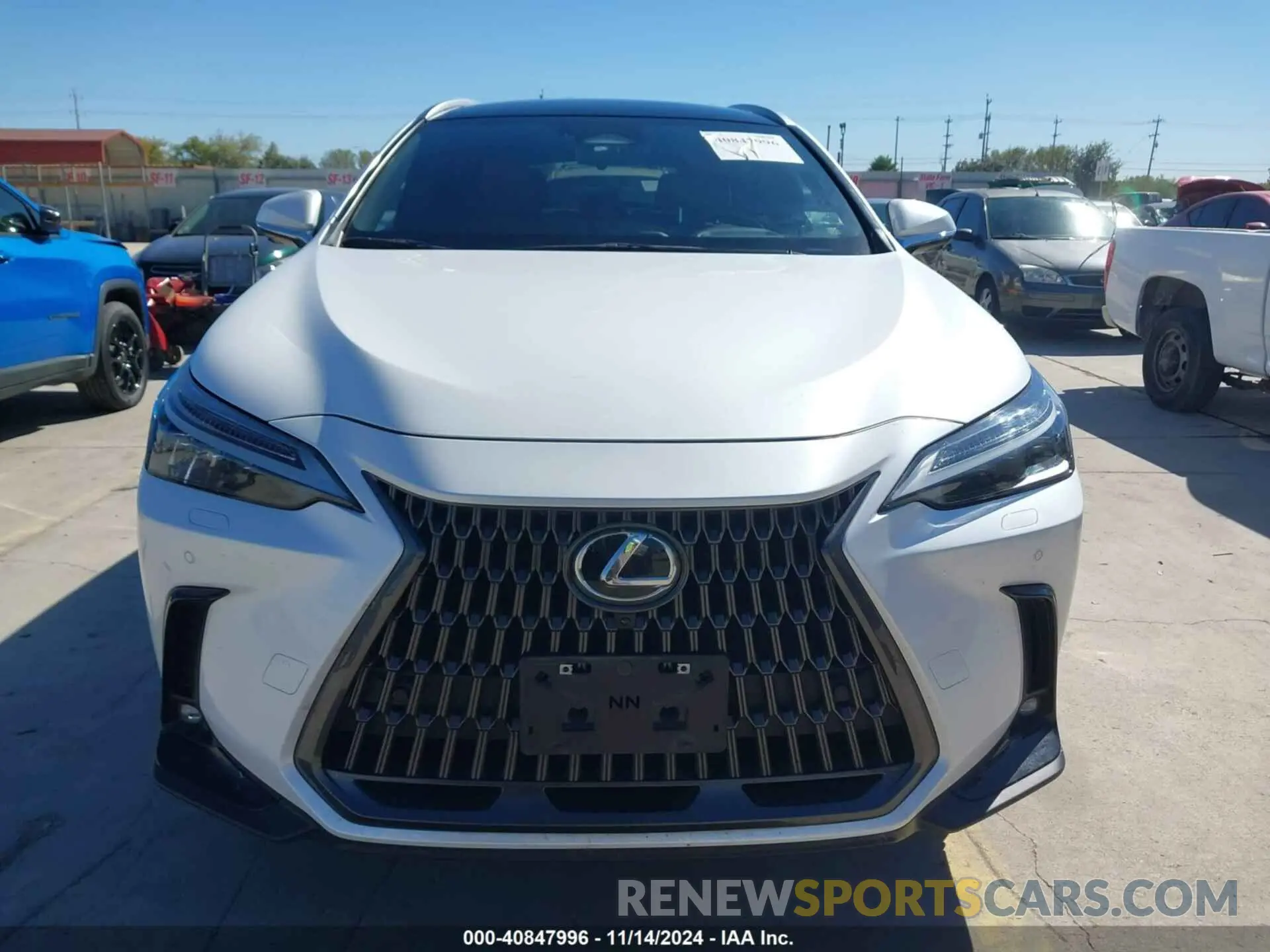 13 Photograph of a damaged car JTJHKCEZXN5004487 LEXUS NX 350H 2022