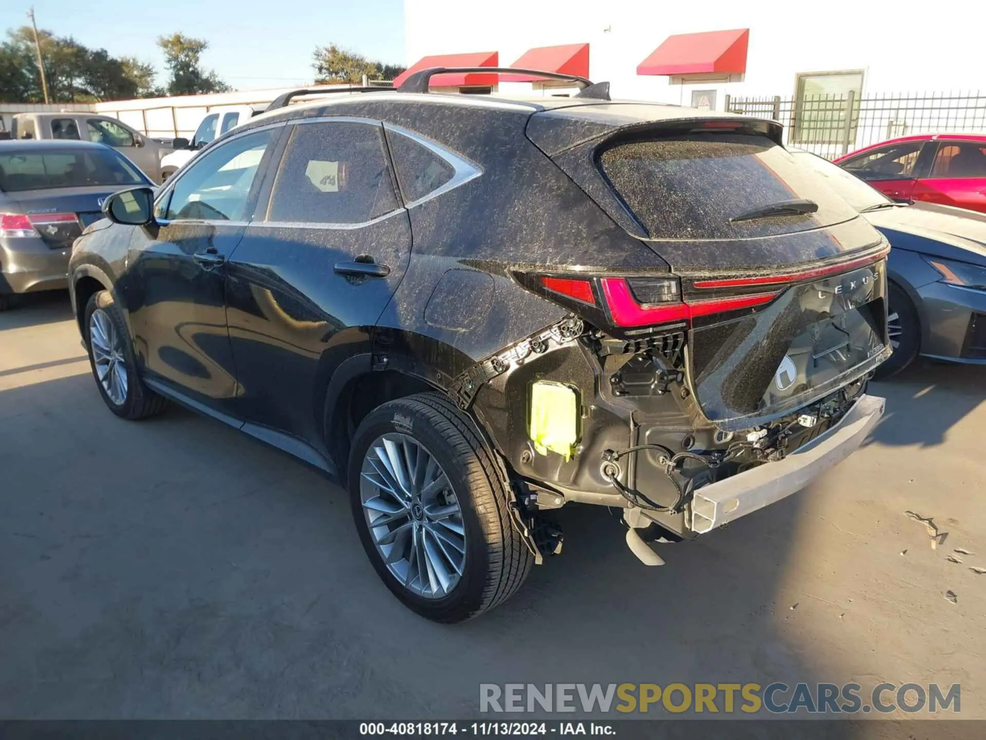 3 Photograph of a damaged car 2T2GKCEZ4PC012939 LEXUS NX 350H 2023
