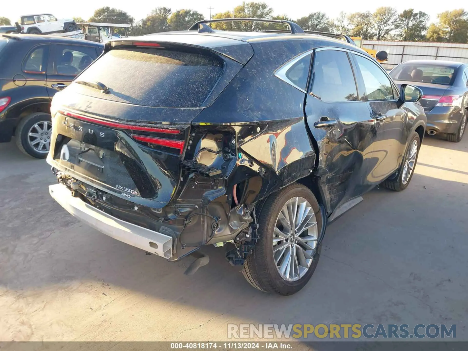 4 Photograph of a damaged car 2T2GKCEZ4PC012939 LEXUS NX 350H 2023