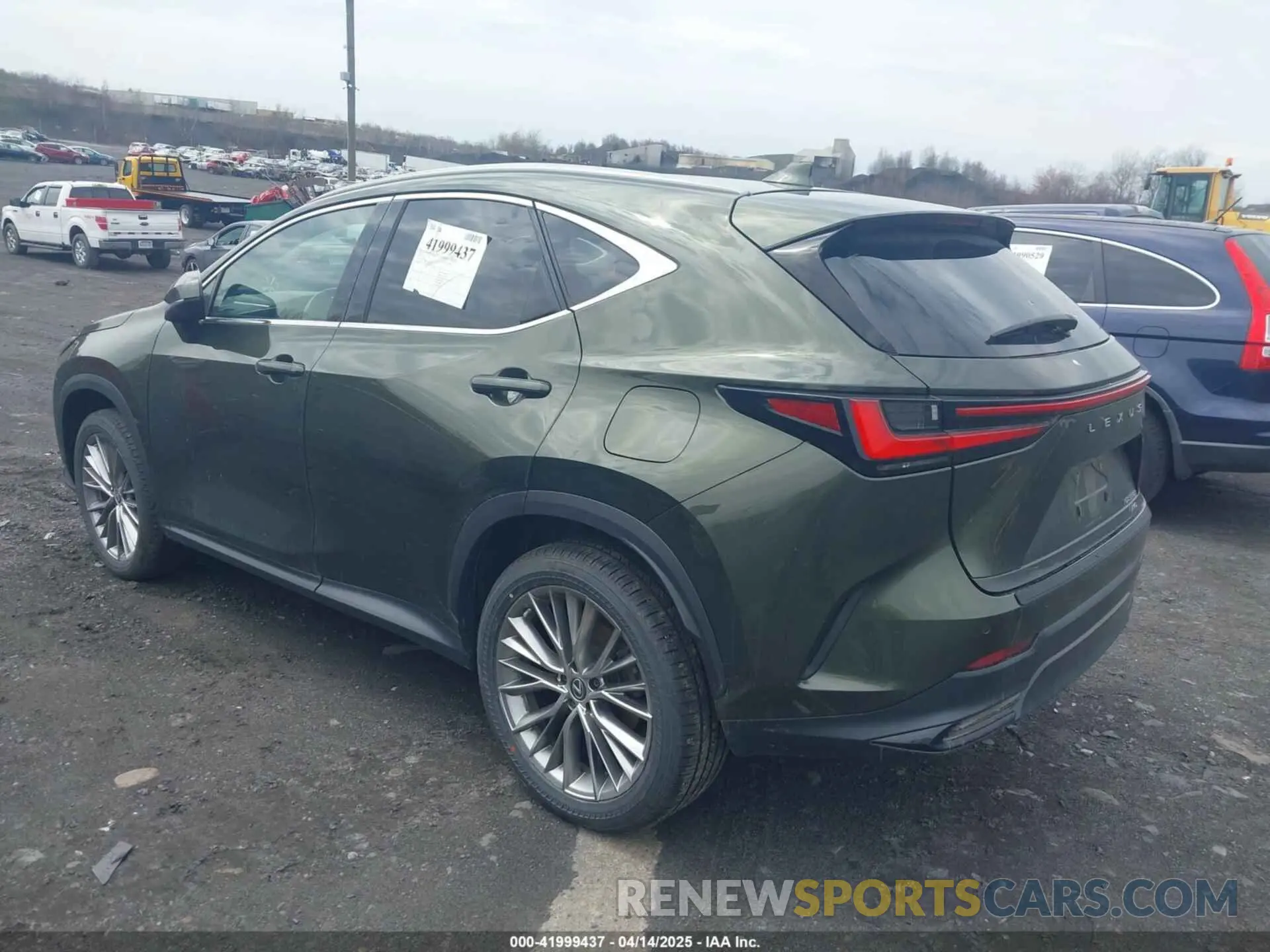 3 Photograph of a damaged car 2T2GKCEZ5PC014862 LEXUS NX 350H 2023