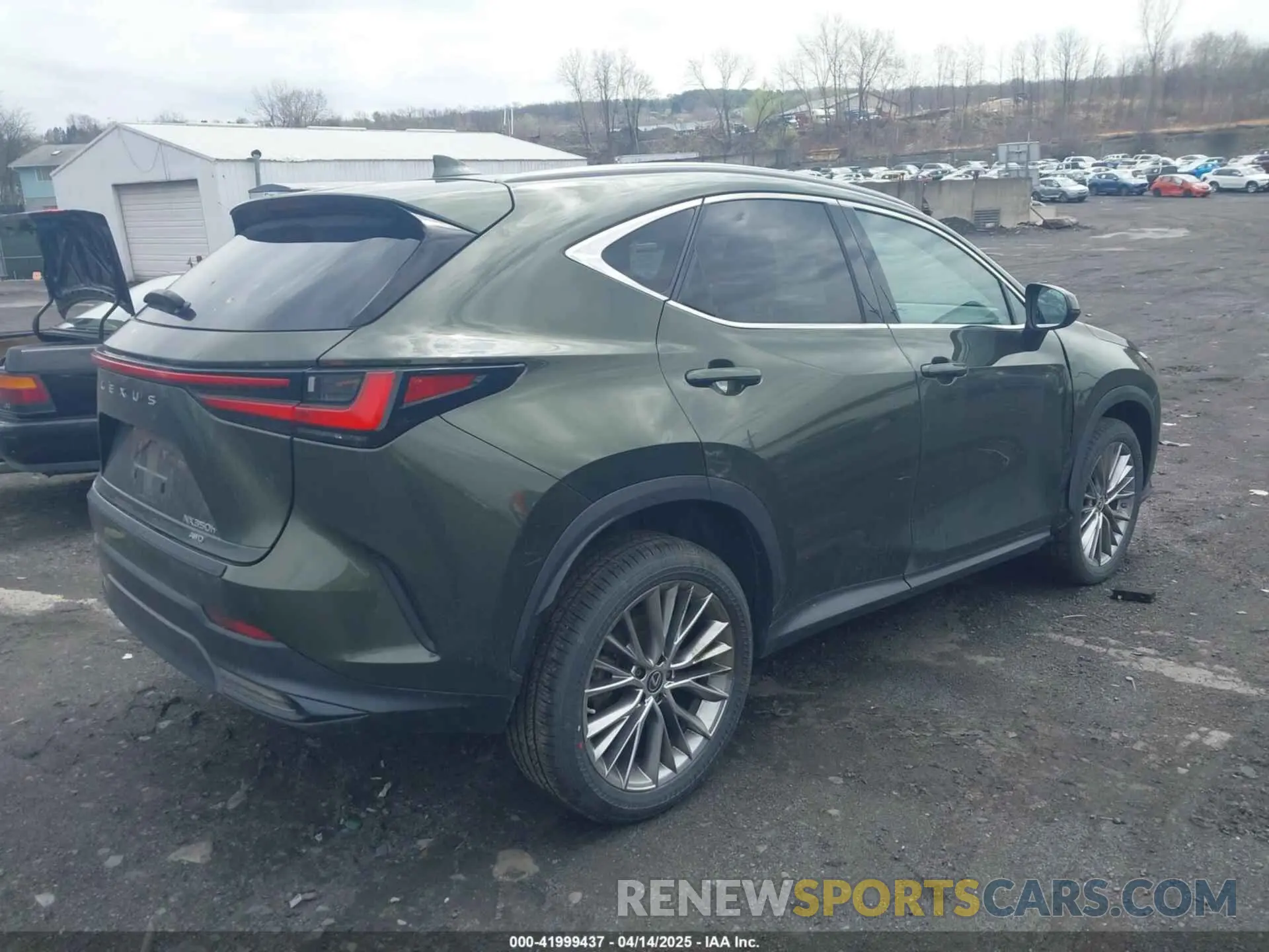 4 Photograph of a damaged car 2T2GKCEZ5PC014862 LEXUS NX 350H 2023