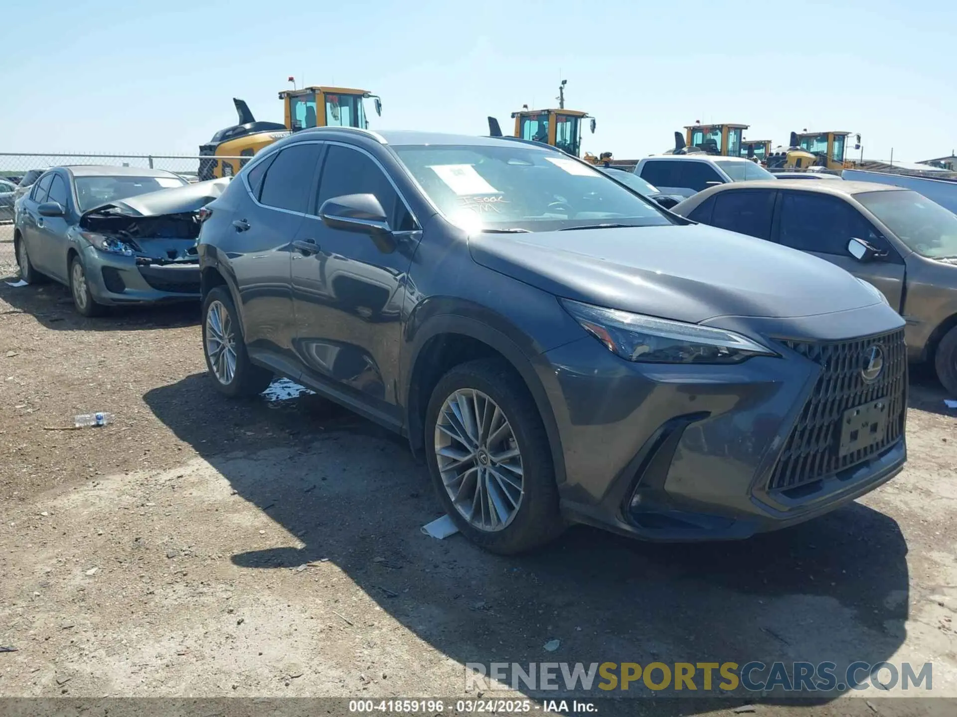 1 Photograph of a damaged car 2T2GKCEZ6PC012862 LEXUS NX 350H 2023