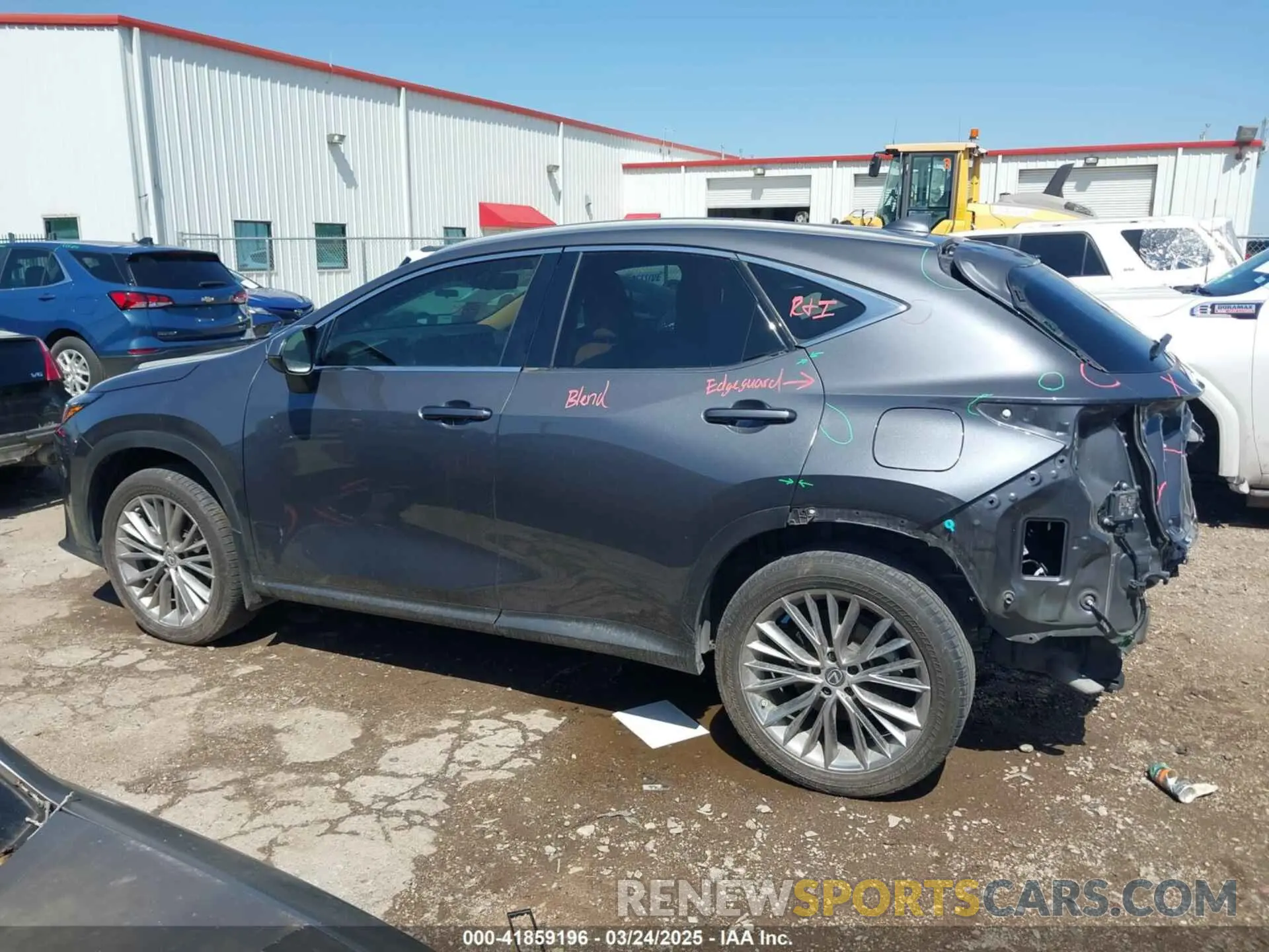 15 Photograph of a damaged car 2T2GKCEZ6PC012862 LEXUS NX 350H 2023