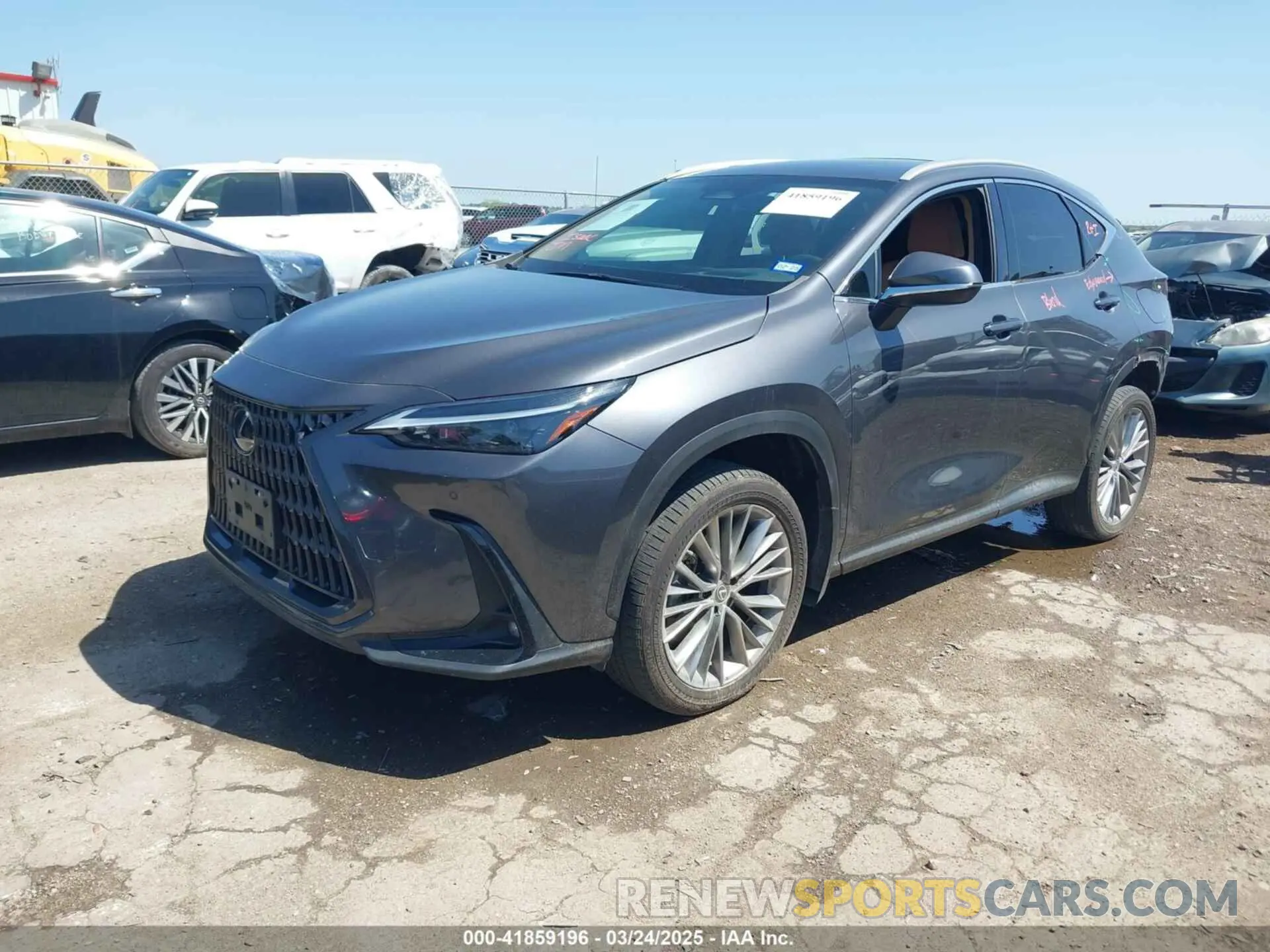 2 Photograph of a damaged car 2T2GKCEZ6PC012862 LEXUS NX 350H 2023
