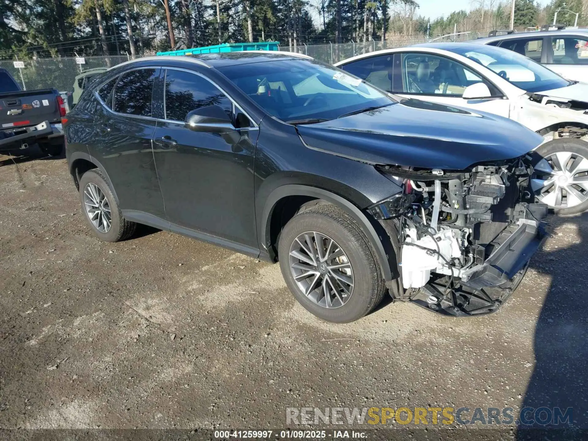 1 Photograph of a damaged car 2T2GKCEZ6PC014966 LEXUS NX 350H 2023