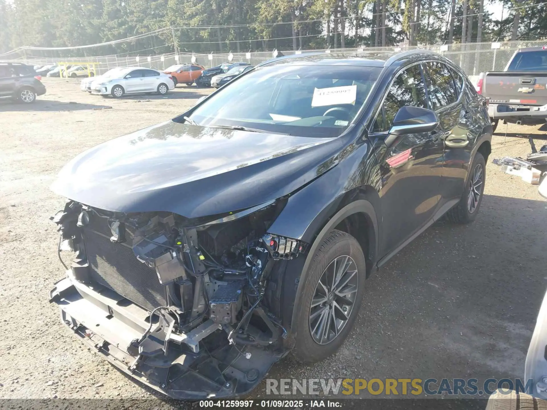 2 Photograph of a damaged car 2T2GKCEZ6PC014966 LEXUS NX 350H 2023