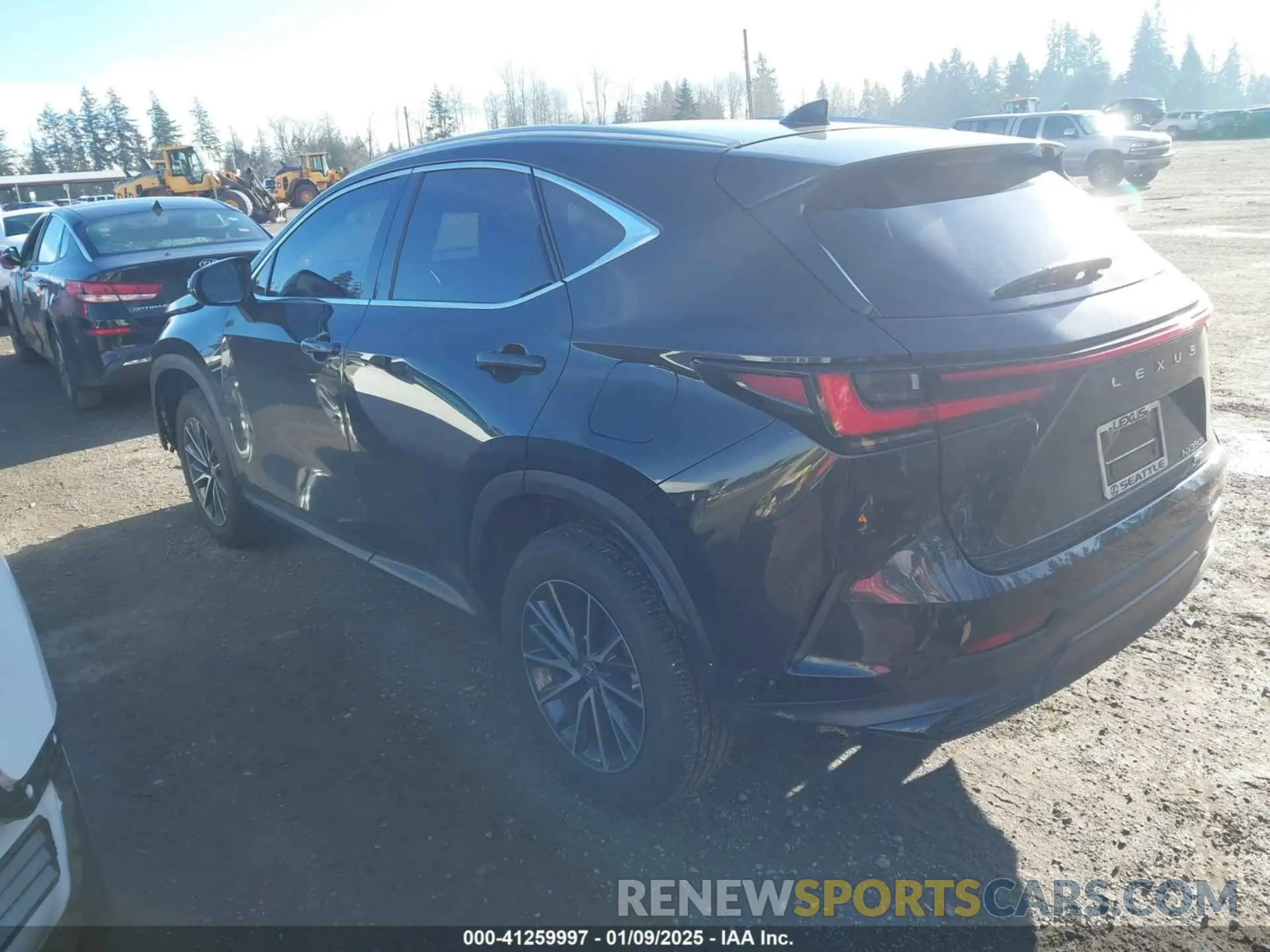 3 Photograph of a damaged car 2T2GKCEZ6PC014966 LEXUS NX 350H 2023