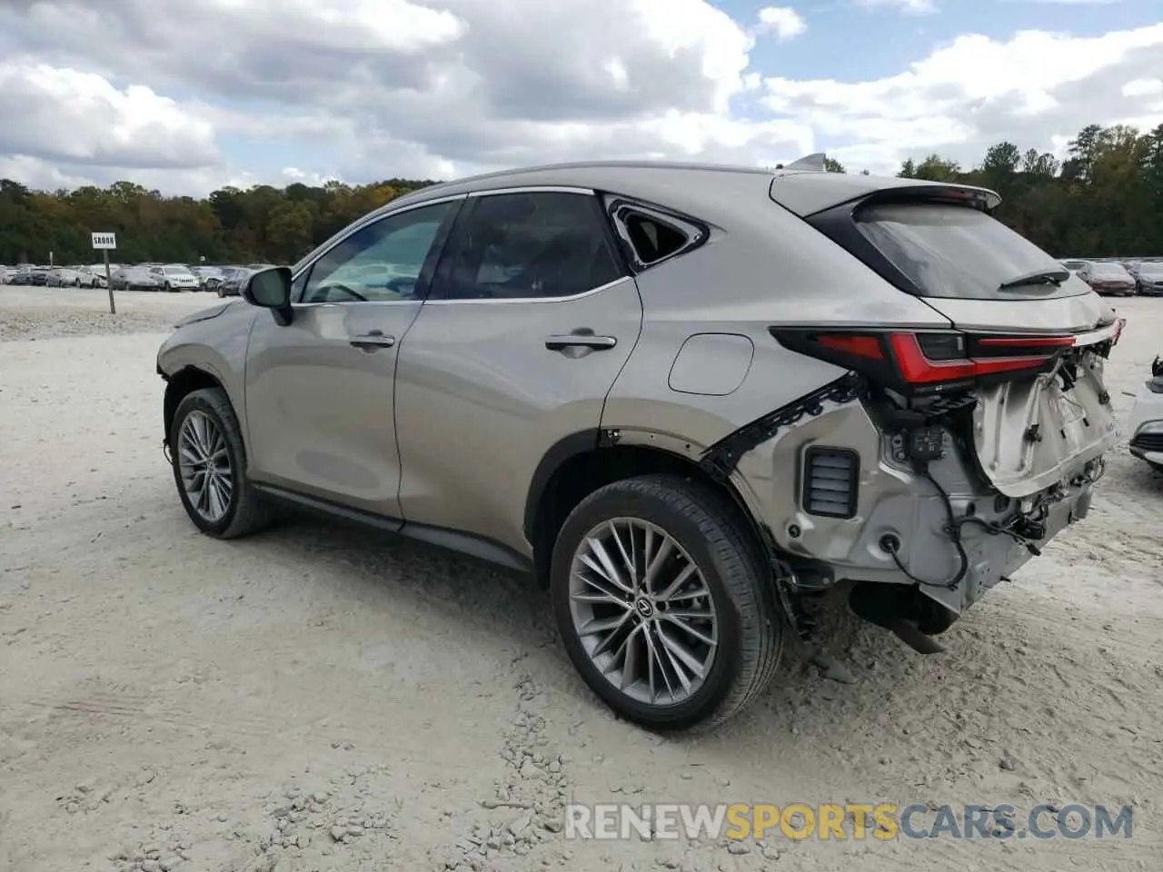 2 Photograph of a damaged car 2T2GKCEZ8PC010465 LEXUS NX 350H 2023
