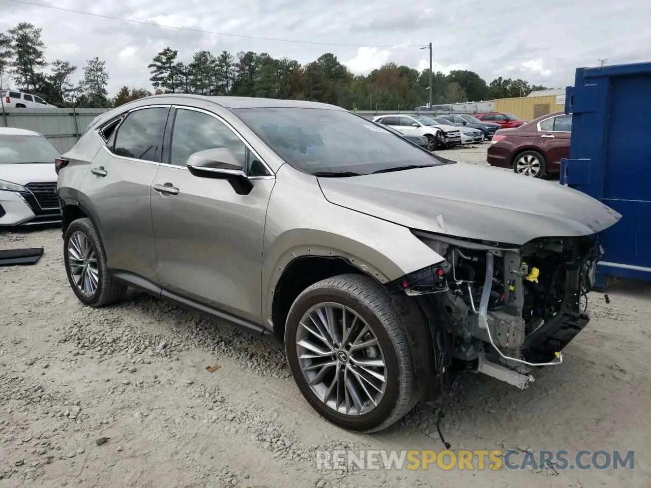 4 Photograph of a damaged car 2T2GKCEZ8PC010465 LEXUS NX 350H 2023