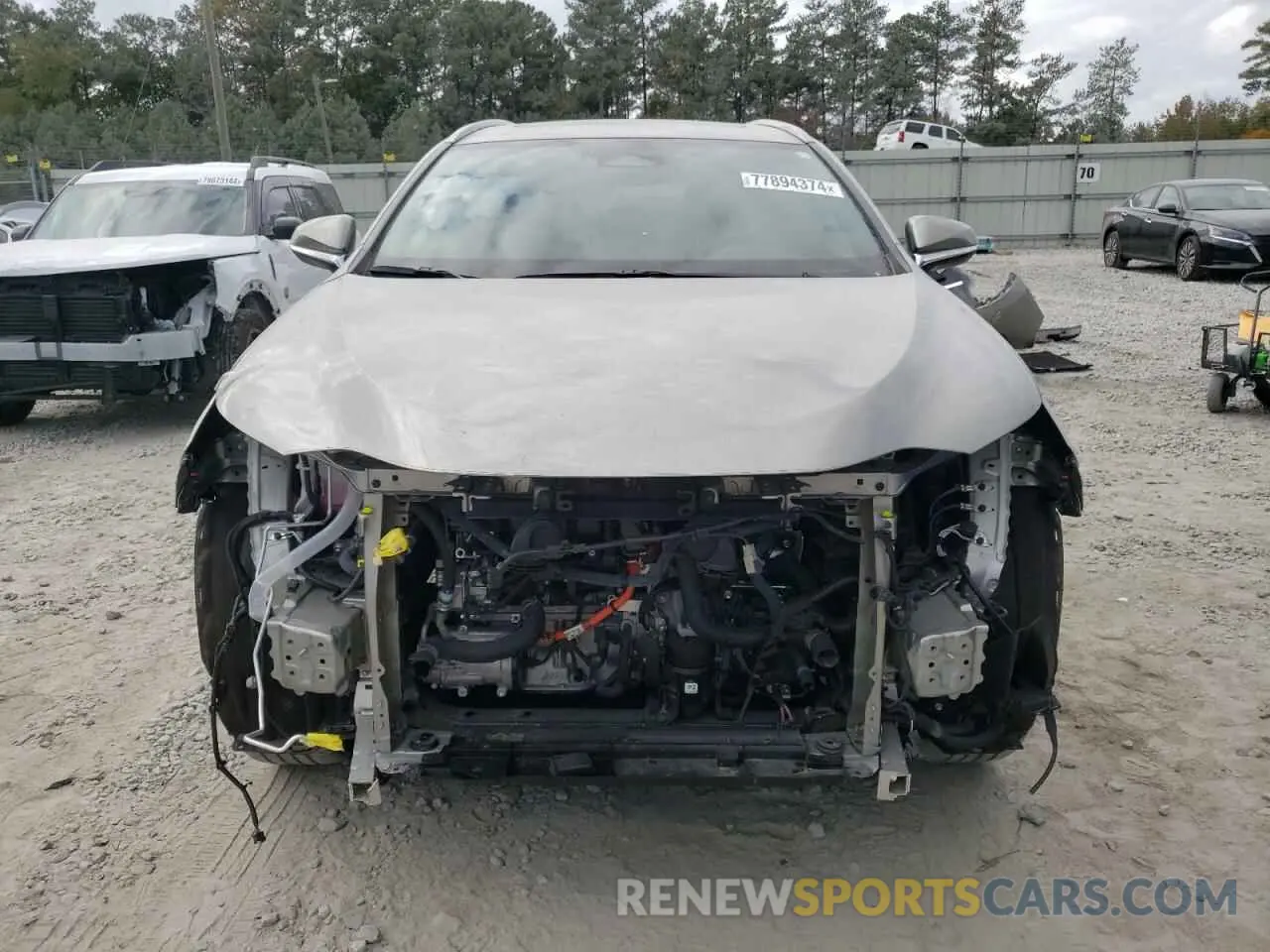 5 Photograph of a damaged car 2T2GKCEZ8PC010465 LEXUS NX 350H 2023