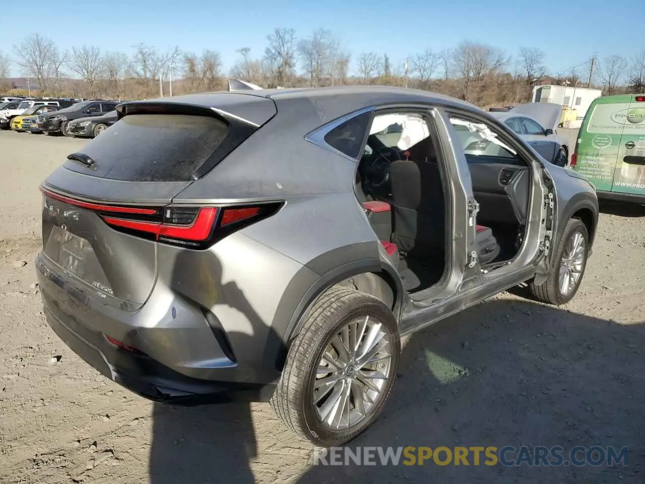 3 Photograph of a damaged car 2T2GKCEZ9PC010474 LEXUS NX 350H 2023
