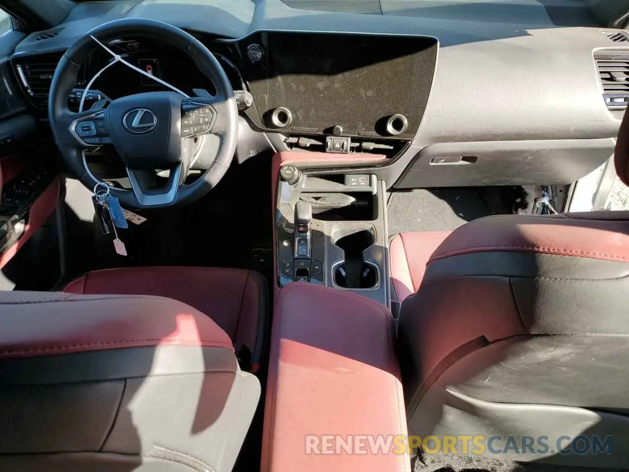 8 Photograph of a damaged car 2T2GKCEZ9PC010474 LEXUS NX 350H 2023