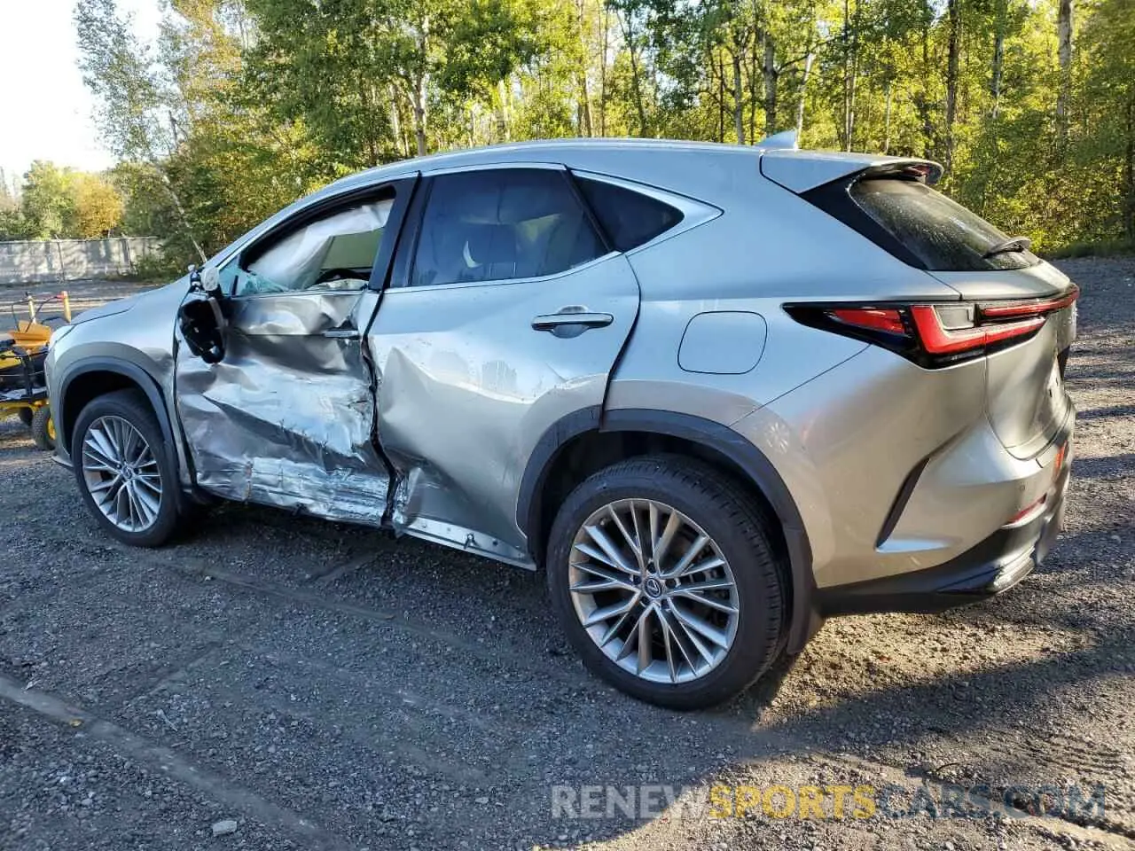 2 Photograph of a damaged car 2T2GKCEZXPC012007 LEXUS NX 350H 2023