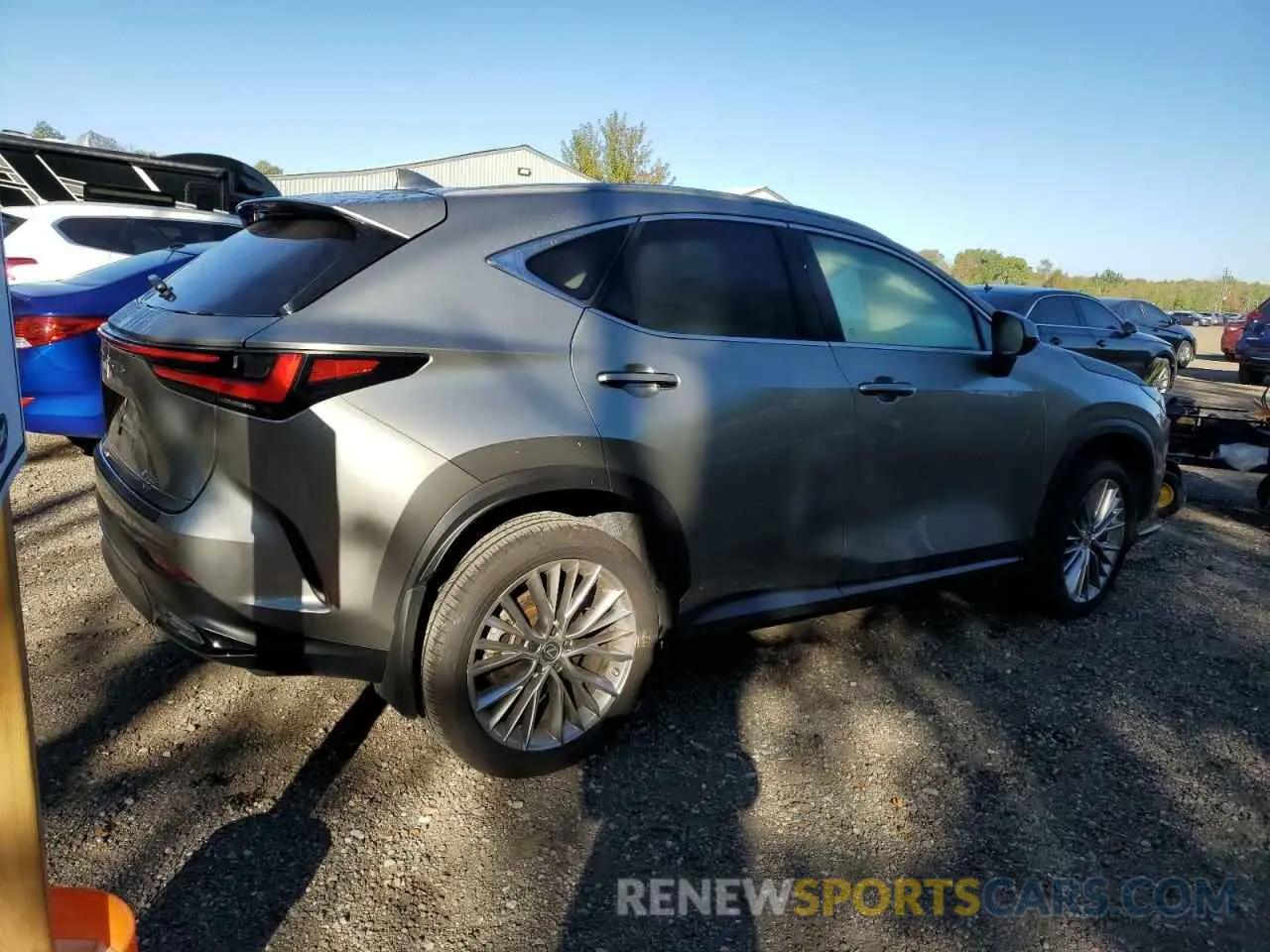 3 Photograph of a damaged car 2T2GKCEZXPC012007 LEXUS NX 350H 2023