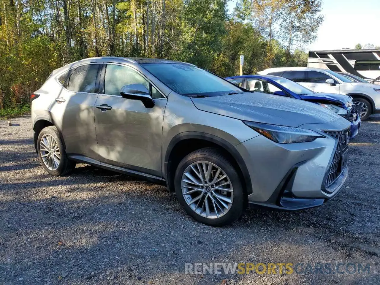 4 Photograph of a damaged car 2T2GKCEZXPC012007 LEXUS NX 350H 2023
