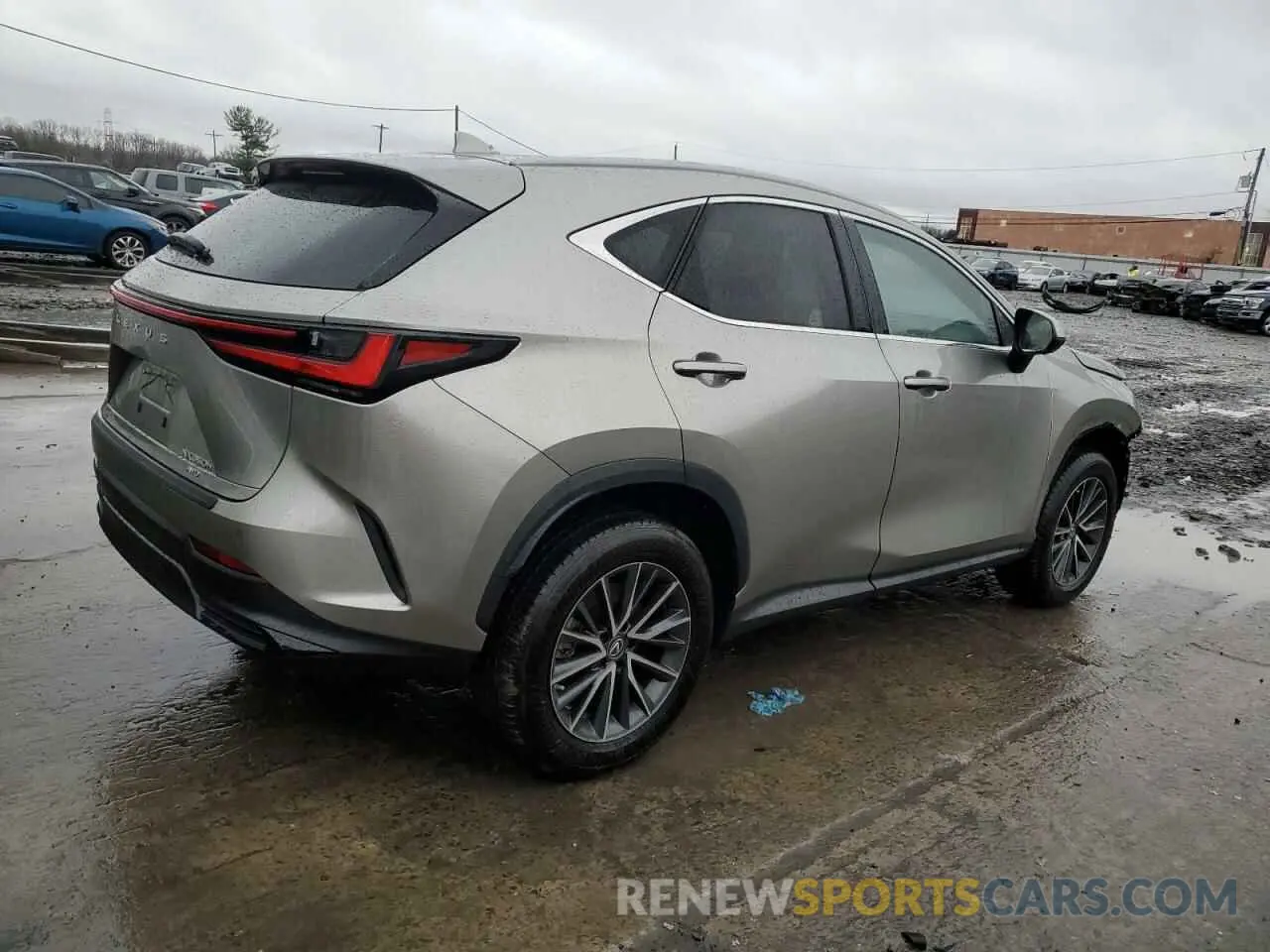 3 Photograph of a damaged car 2T2GKCEZXPC014470 LEXUS NX 350H 2023