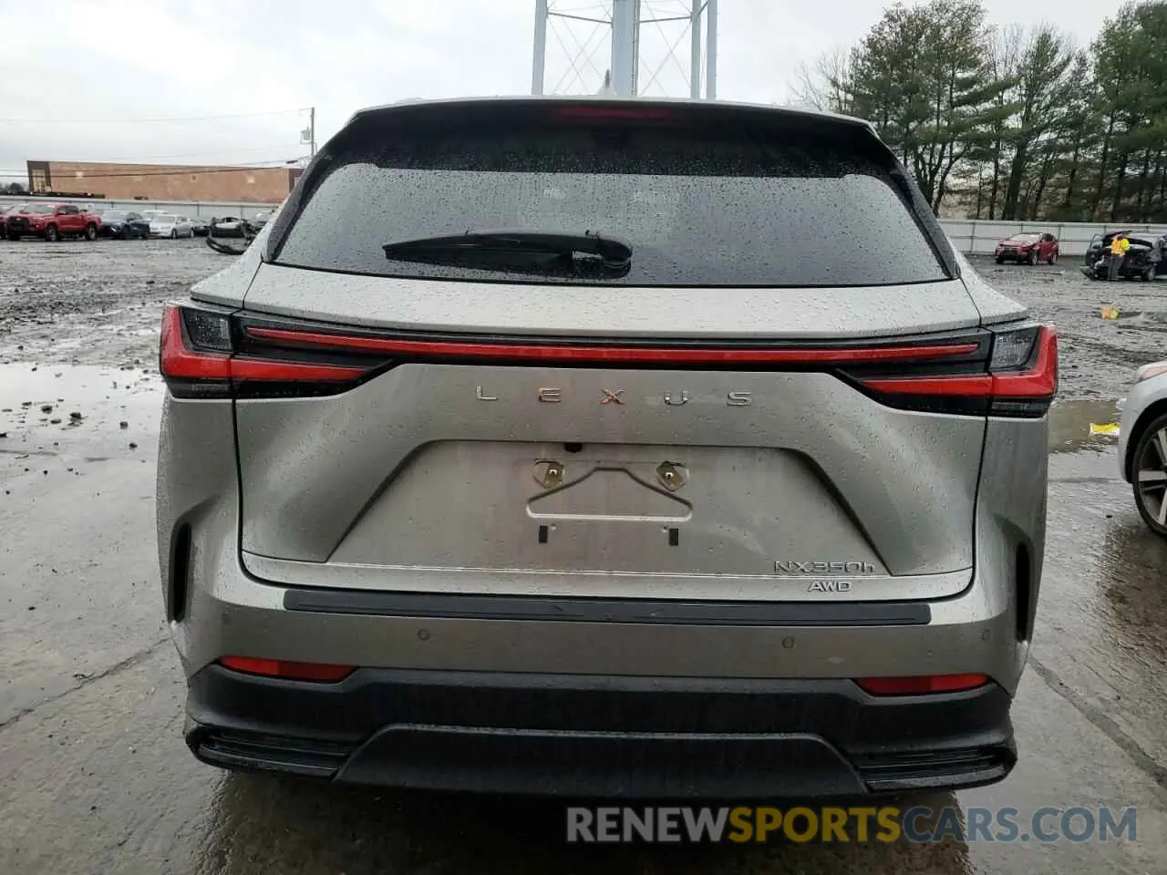 6 Photograph of a damaged car 2T2GKCEZXPC014470 LEXUS NX 350H 2023