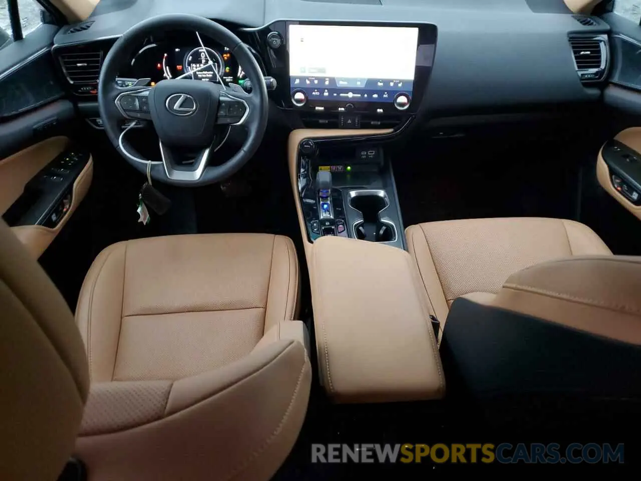 8 Photograph of a damaged car 2T2GKCEZXPC014470 LEXUS NX 350H 2023