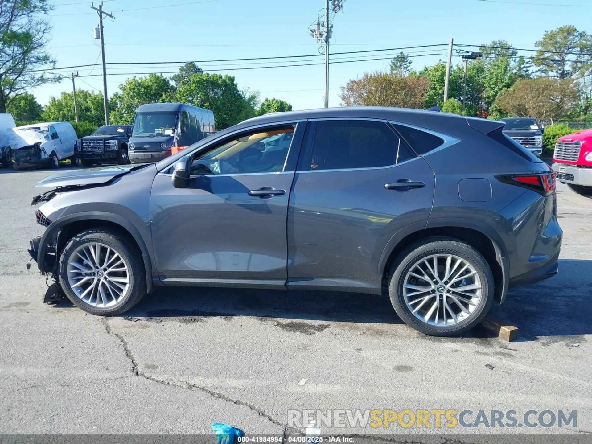 14 Photograph of a damaged car 2T2GKCEZXPC015134 LEXUS NX 350H 2023