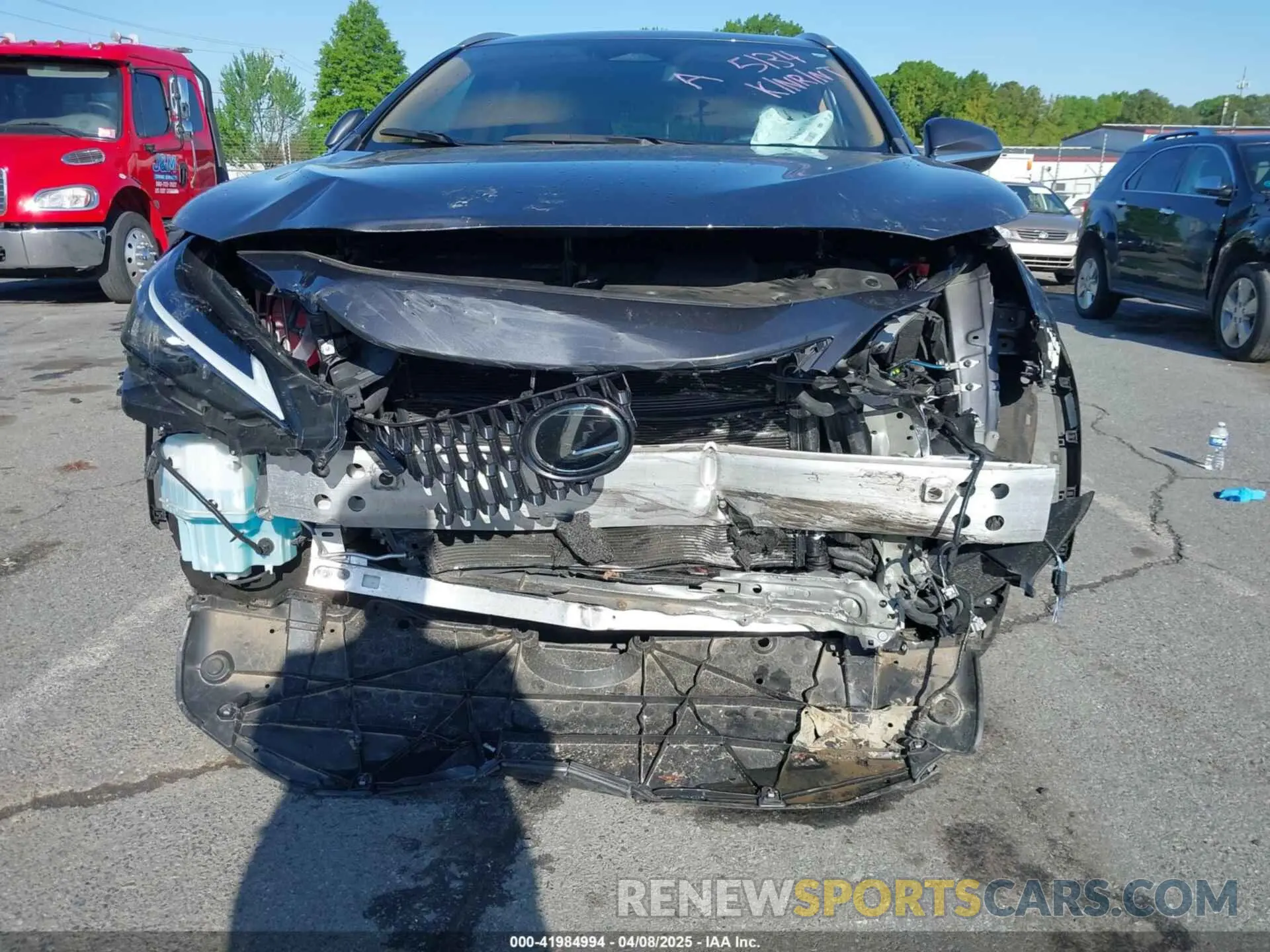 6 Photograph of a damaged car 2T2GKCEZXPC015134 LEXUS NX 350H 2023
