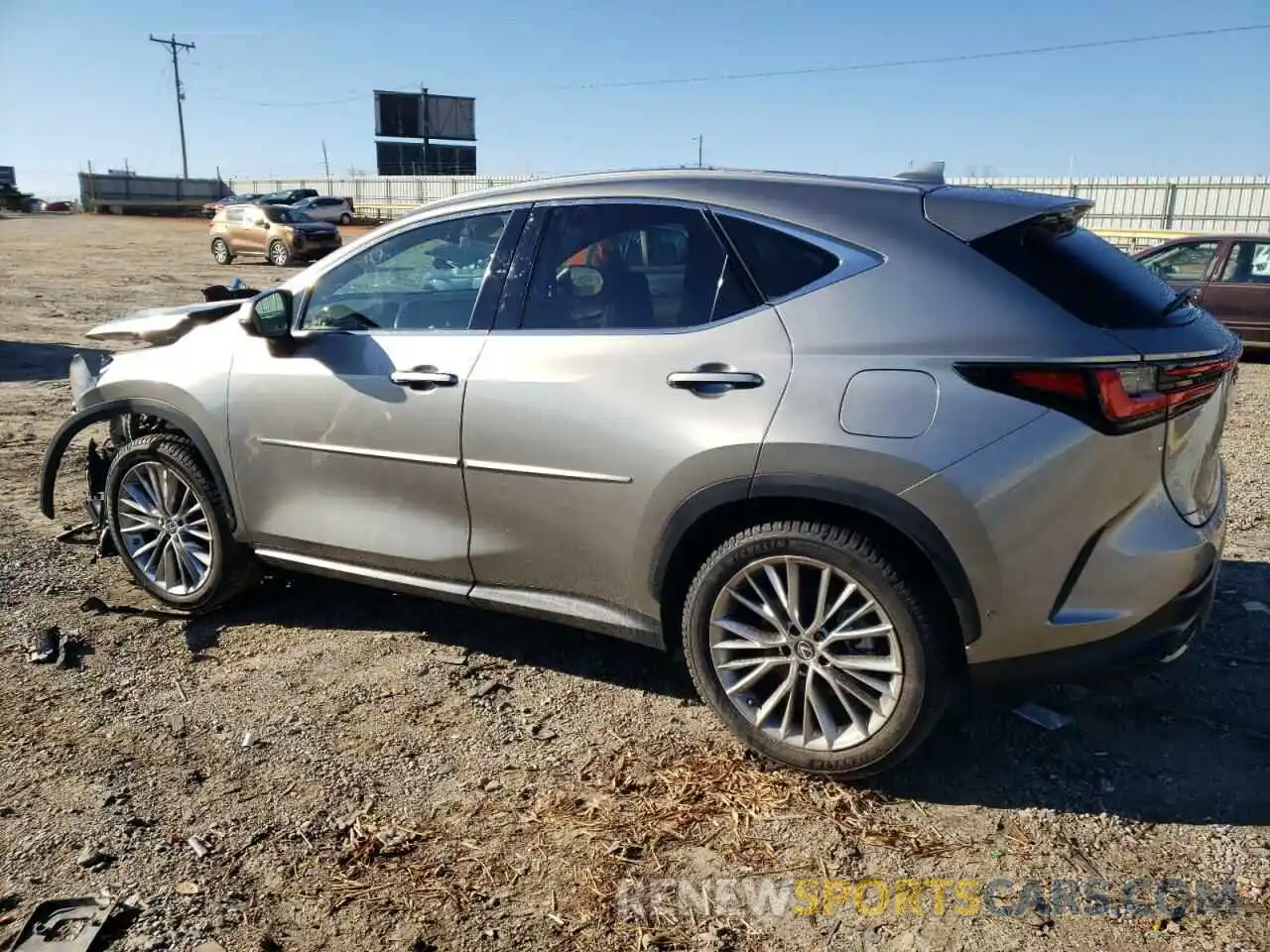 2 Photograph of a damaged car 2T2HKCEZ5PC013411 LEXUS NX 350H 2023