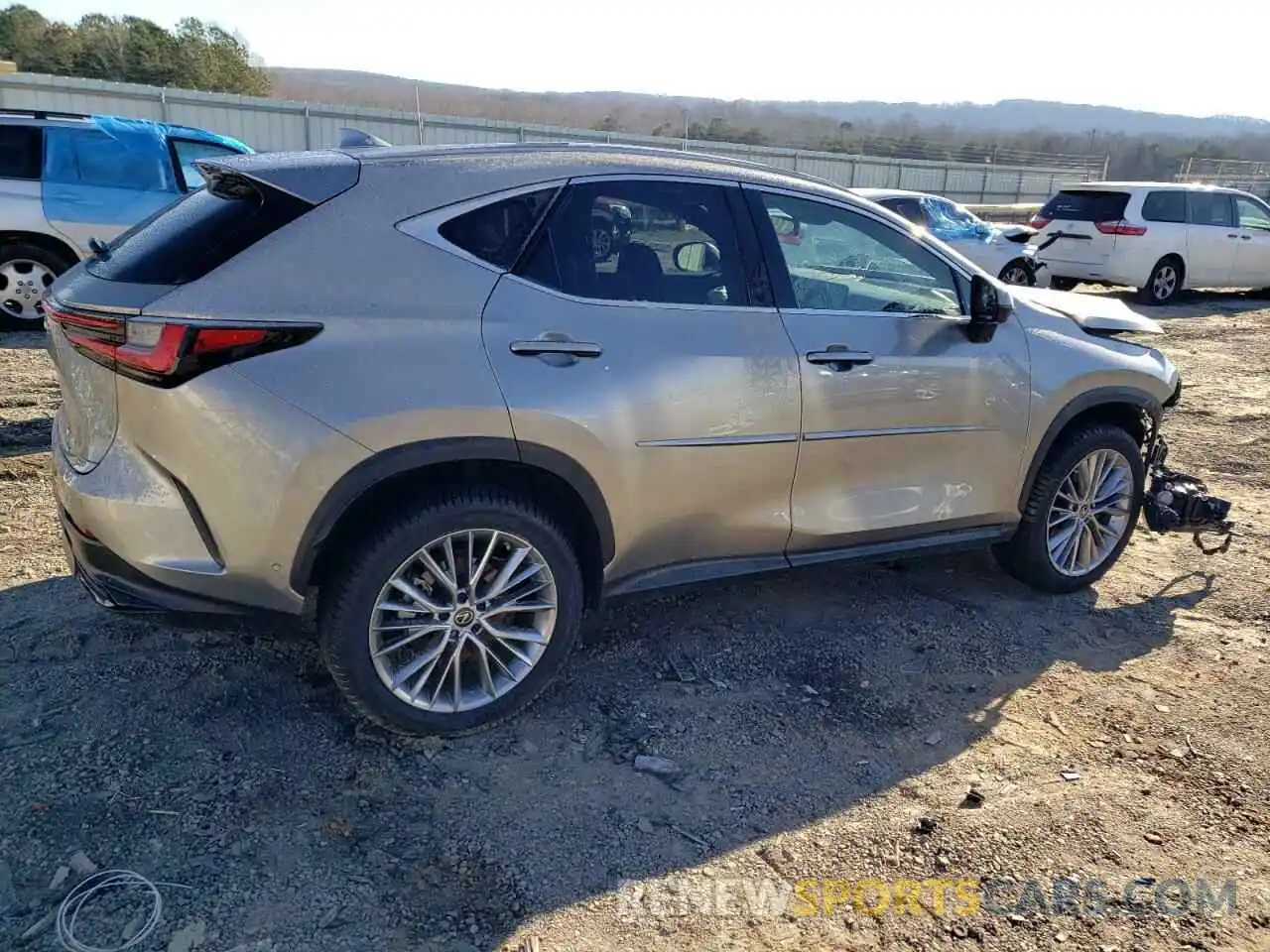 3 Photograph of a damaged car 2T2HKCEZ5PC013411 LEXUS NX 350H 2023