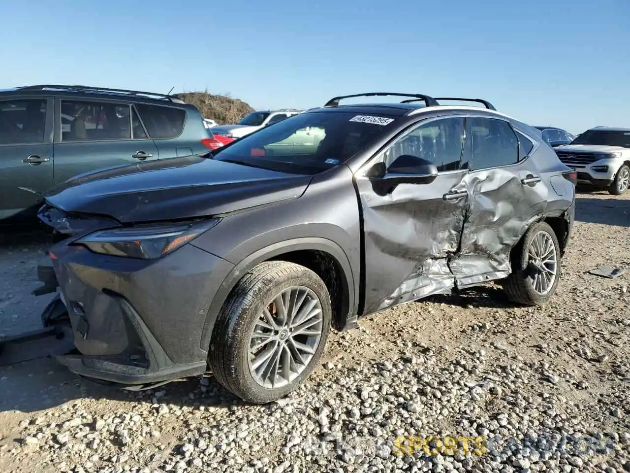 1 Photograph of a damaged car 2T2HKCEZ5PC014073 LEXUS NX 350H 2023