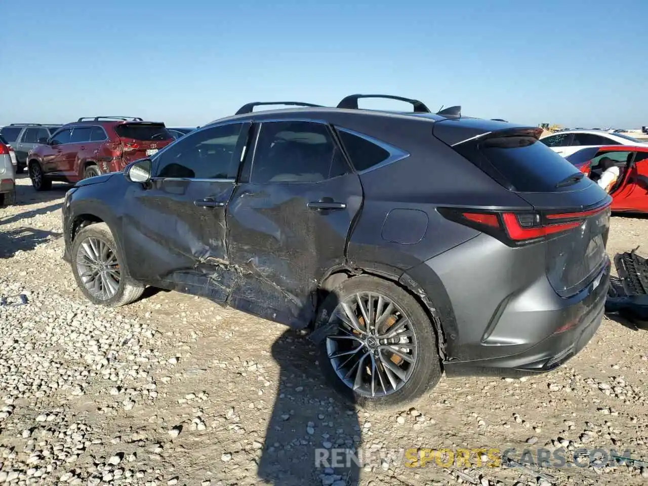 2 Photograph of a damaged car 2T2HKCEZ5PC014073 LEXUS NX 350H 2023