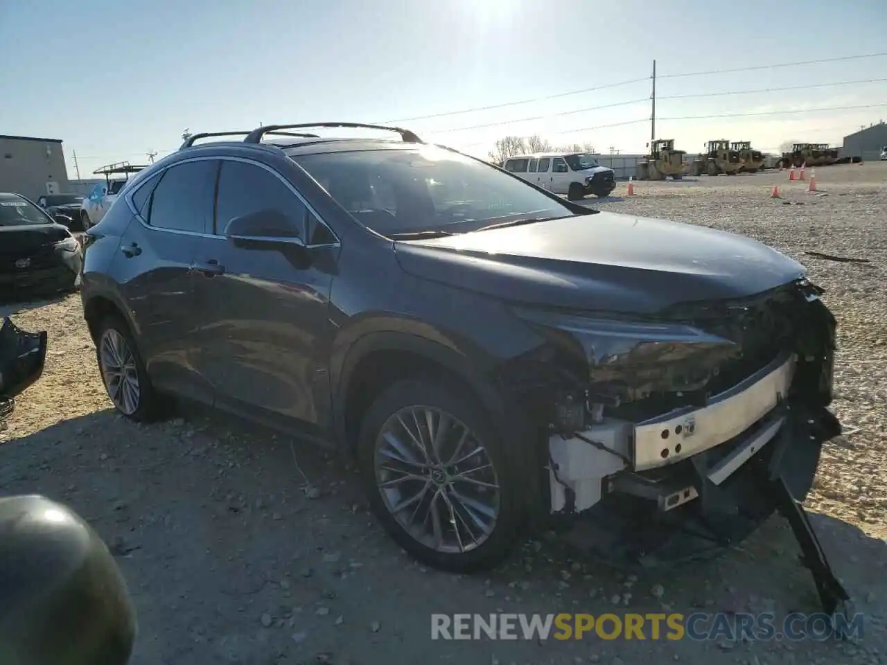 4 Photograph of a damaged car 2T2HKCEZ5PC014073 LEXUS NX 350H 2023