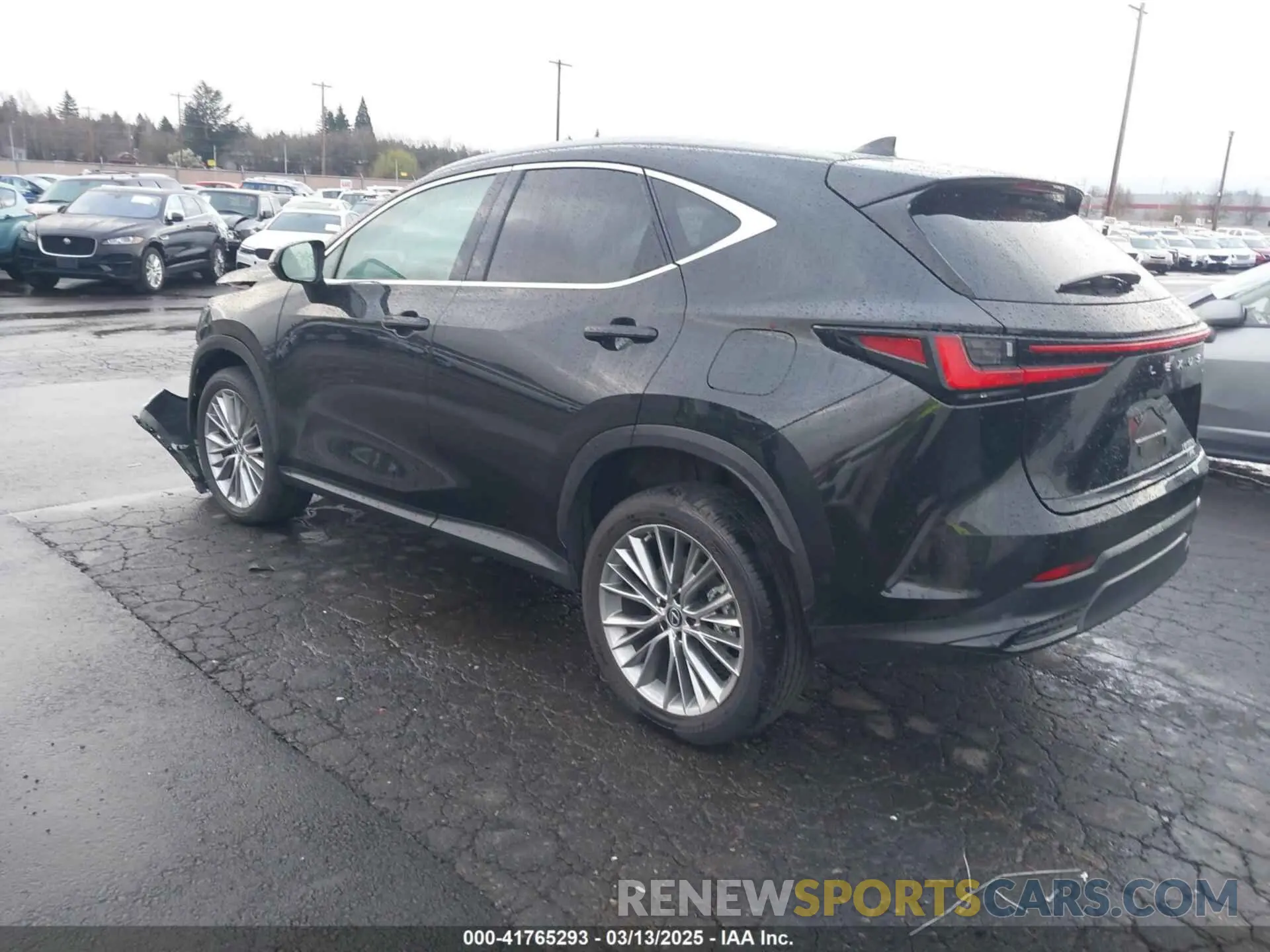 3 Photograph of a damaged car 2T2HKCEZXPC013596 LEXUS NX 350H 2023