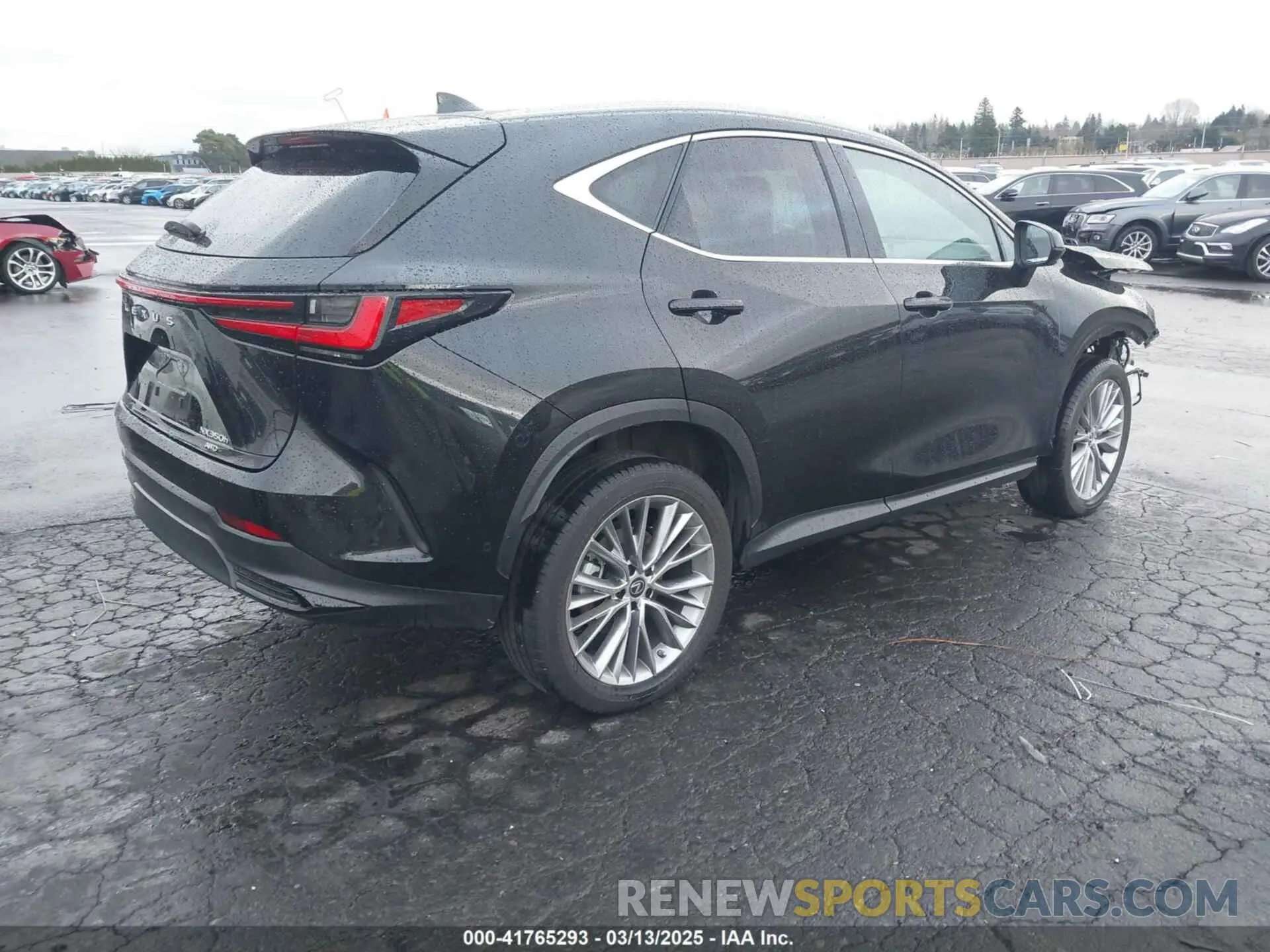 4 Photograph of a damaged car 2T2HKCEZXPC013596 LEXUS NX 350H 2023