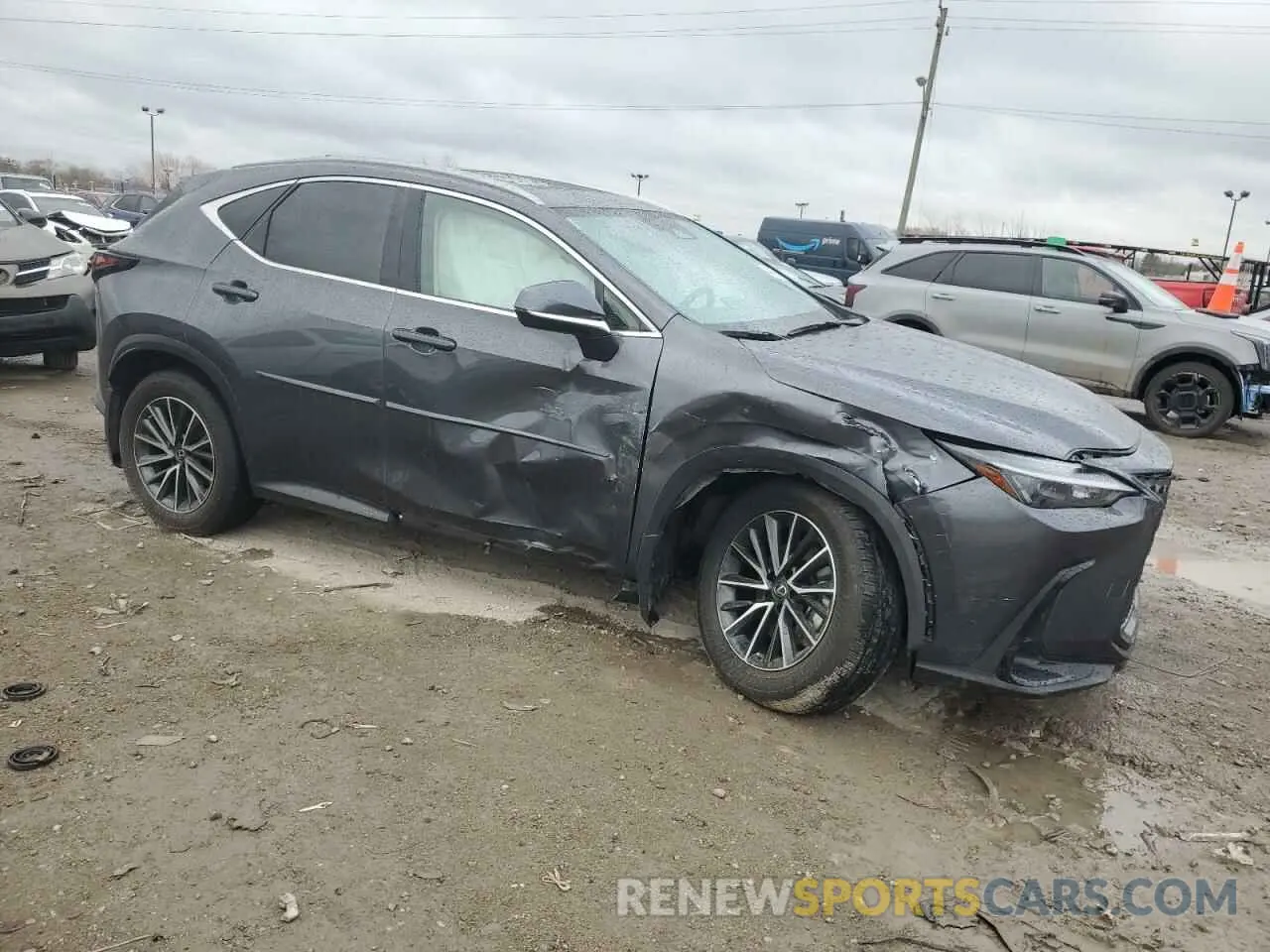 4 Photograph of a damaged car JTJAKCEZ8P2012416 LEXUS NX 350H 2023