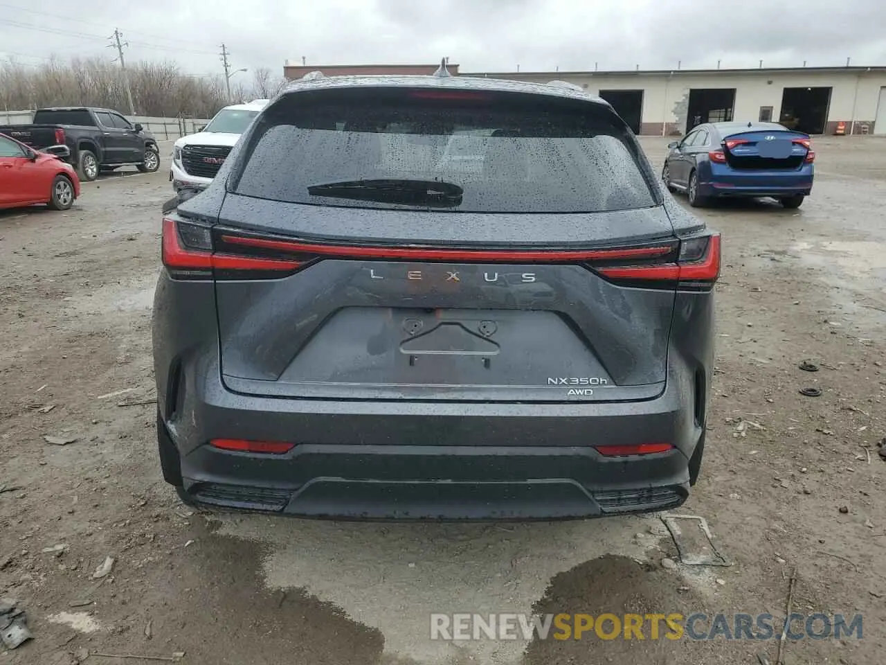6 Photograph of a damaged car JTJAKCEZ8P2012416 LEXUS NX 350H 2023