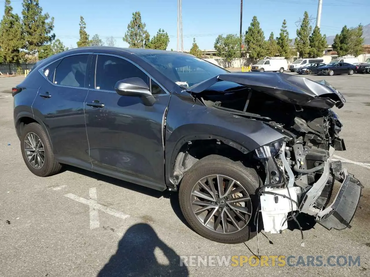4 Photograph of a damaged car JTJAKCEZ9P2011534 LEXUS NX 350H 2023