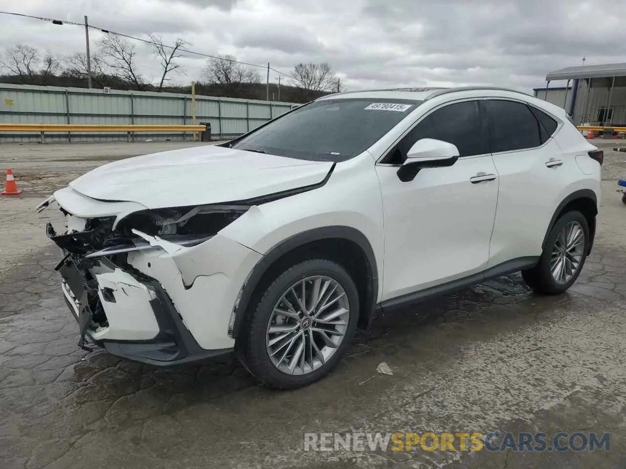 1 Photograph of a damaged car JTJGKCEZXP2013352 LEXUS NX 350H 2023
