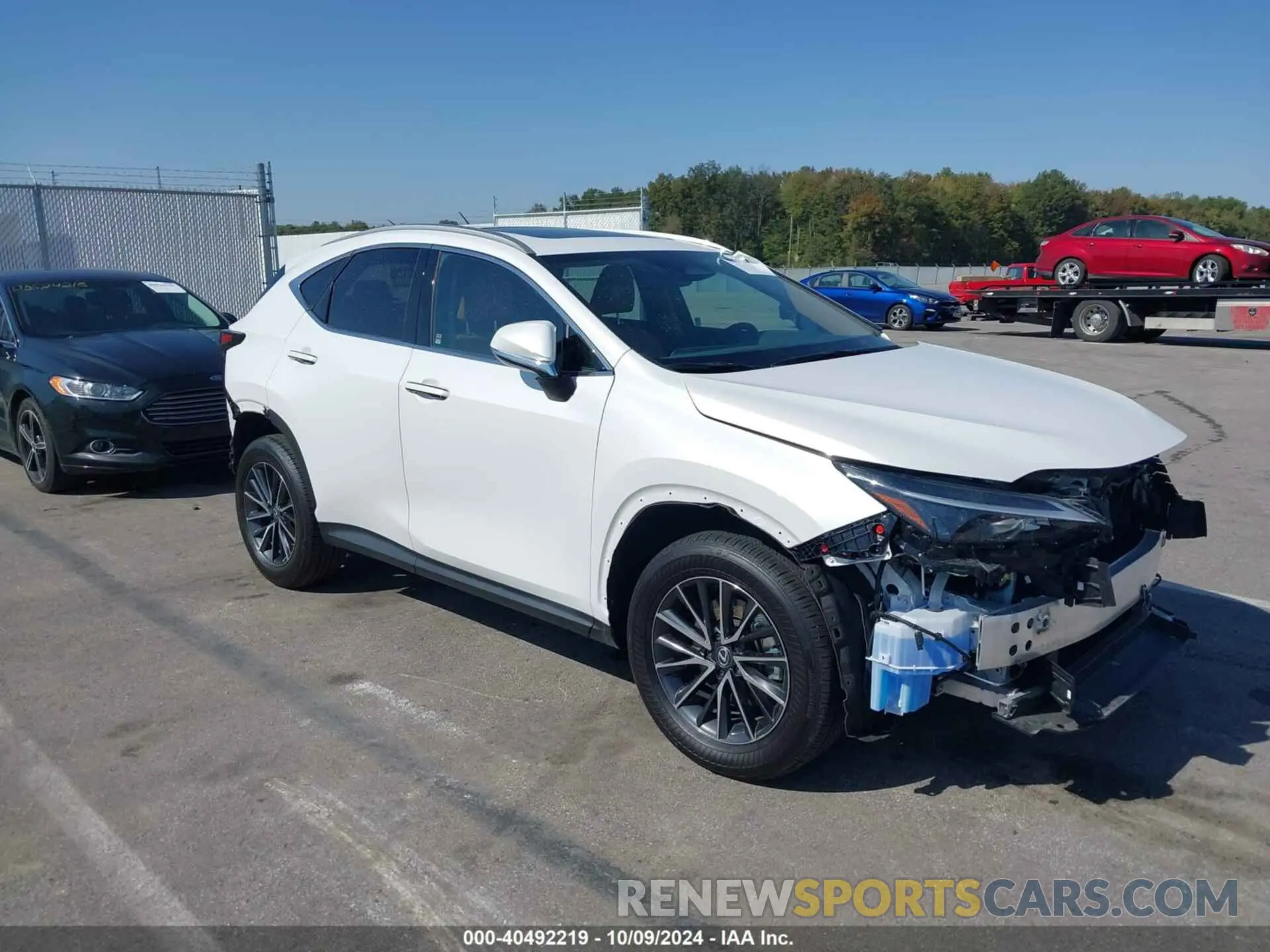 1 Photograph of a damaged car 2T2AKCEZ7RC030229 LEXUS NX 350H 2024