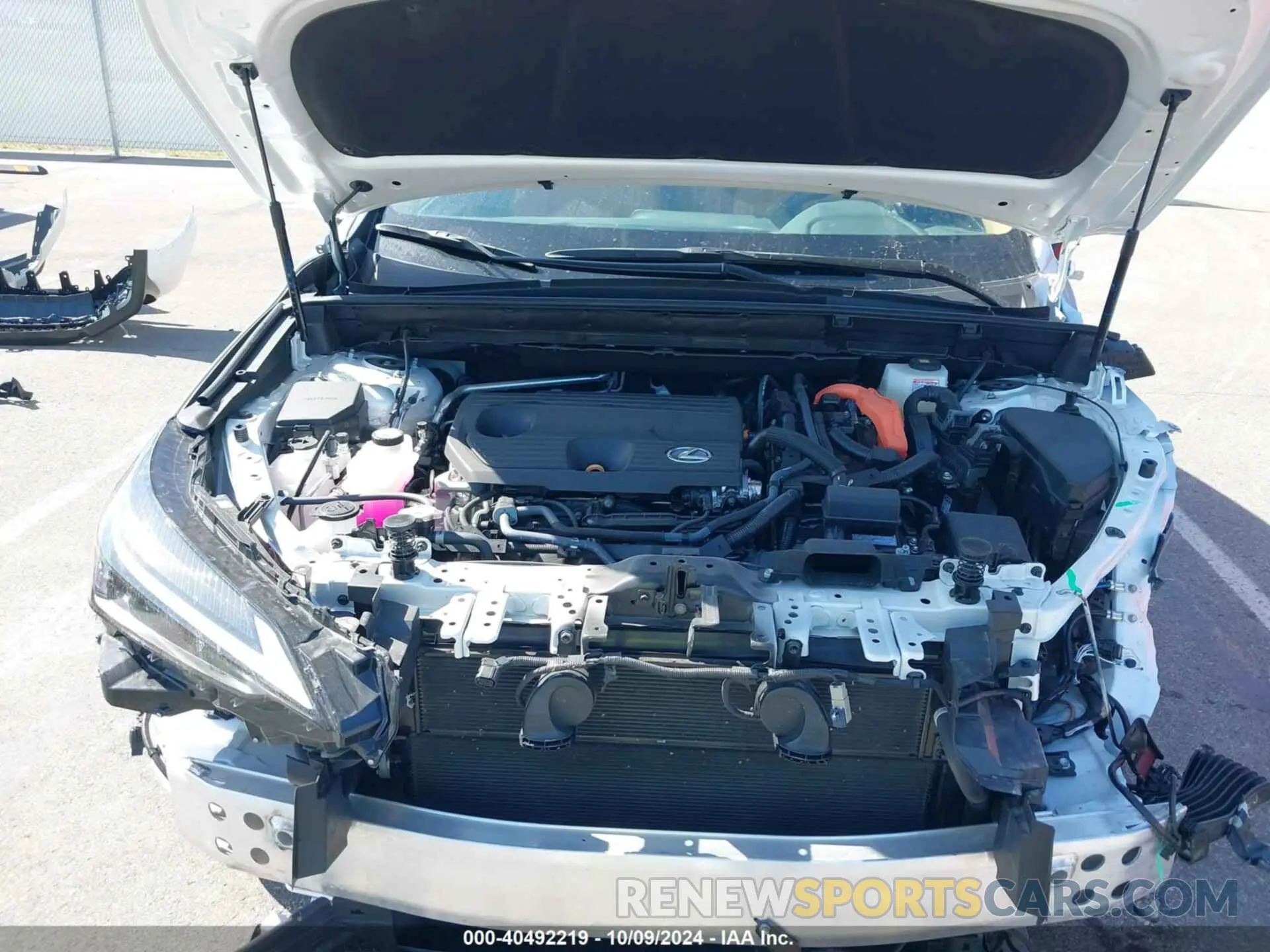 10 Photograph of a damaged car 2T2AKCEZ7RC030229 LEXUS NX 350H 2024