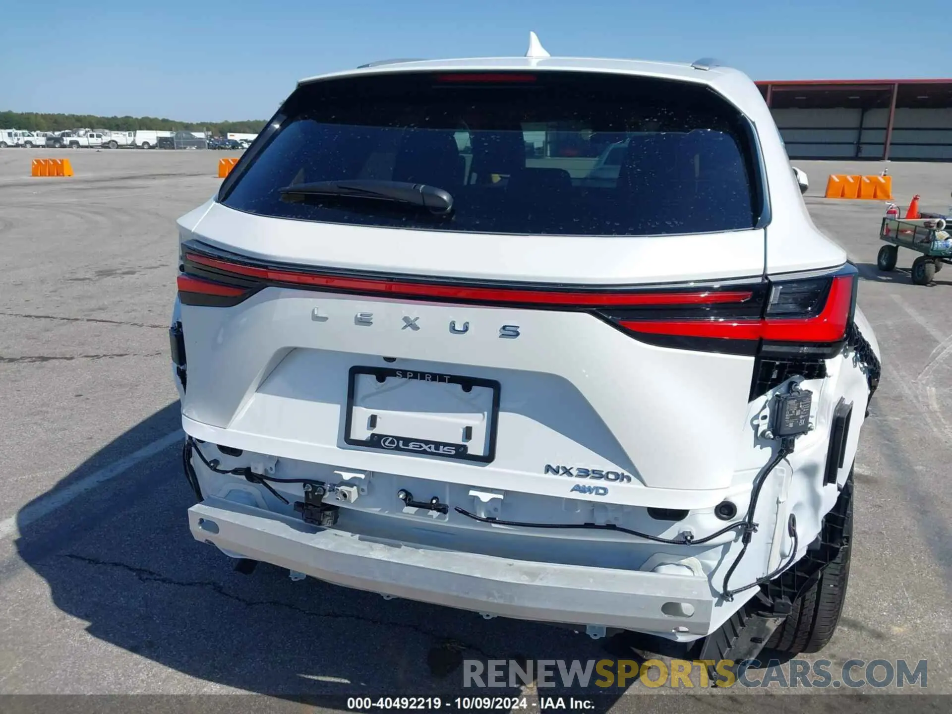 17 Photograph of a damaged car 2T2AKCEZ7RC030229 LEXUS NX 350H 2024