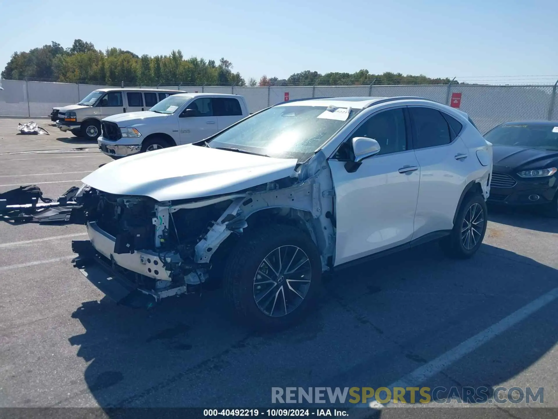 2 Photograph of a damaged car 2T2AKCEZ7RC030229 LEXUS NX 350H 2024