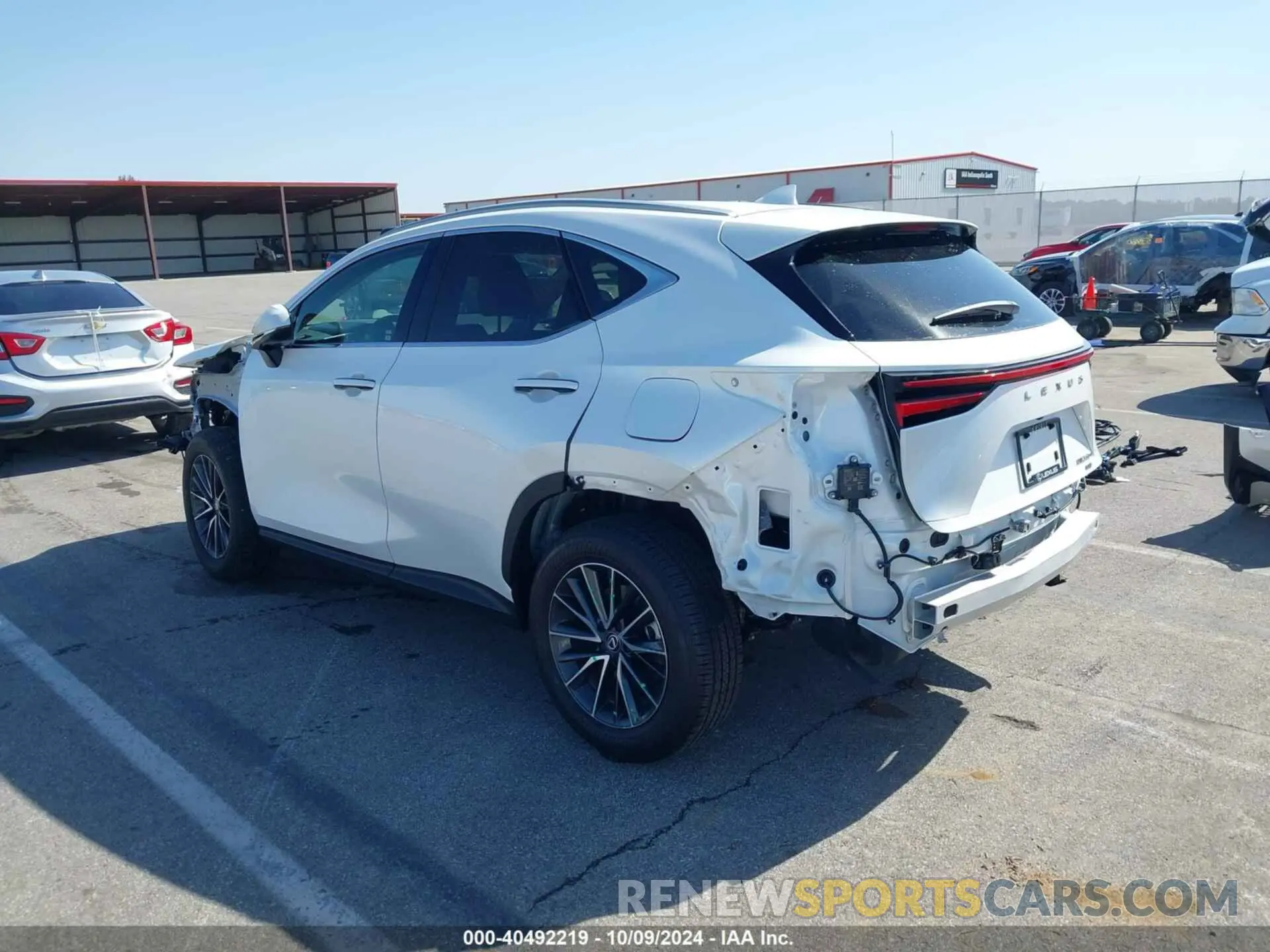 3 Photograph of a damaged car 2T2AKCEZ7RC030229 LEXUS NX 350H 2024