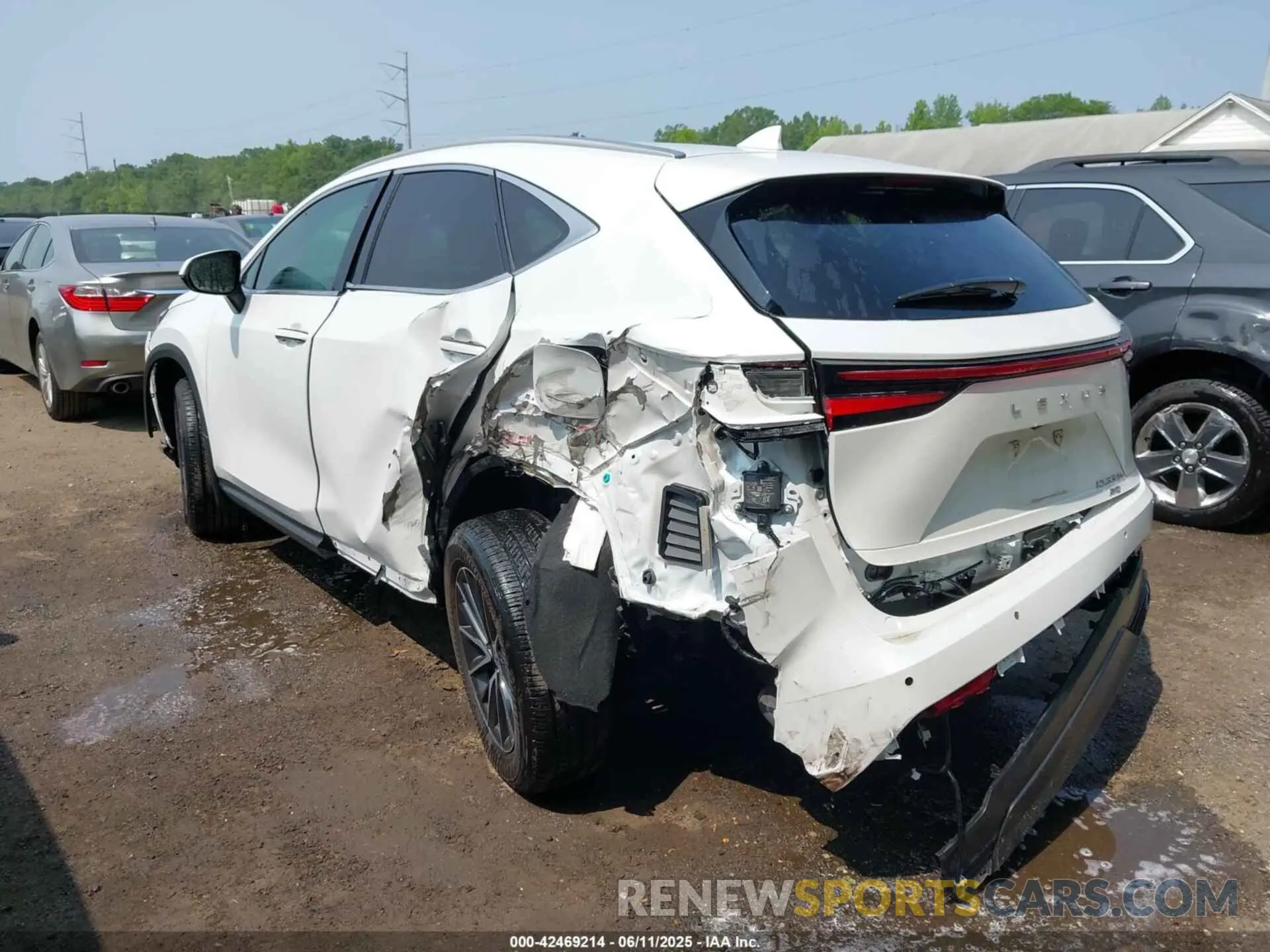3 Photograph of a damaged car 2T2GKCEZ2RC020010 LEXUS NX 350H 2024