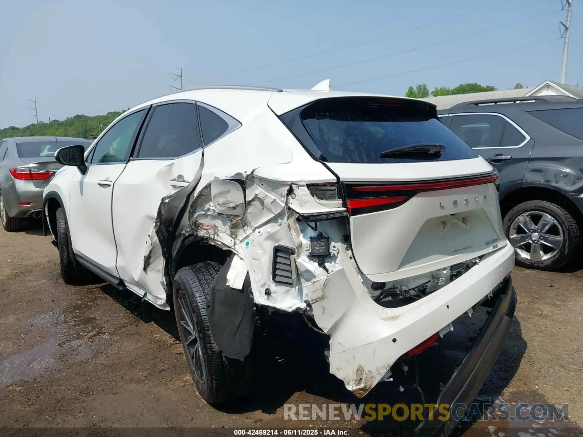 6 Photograph of a damaged car 2T2GKCEZ2RC020010 LEXUS NX 350H 2024