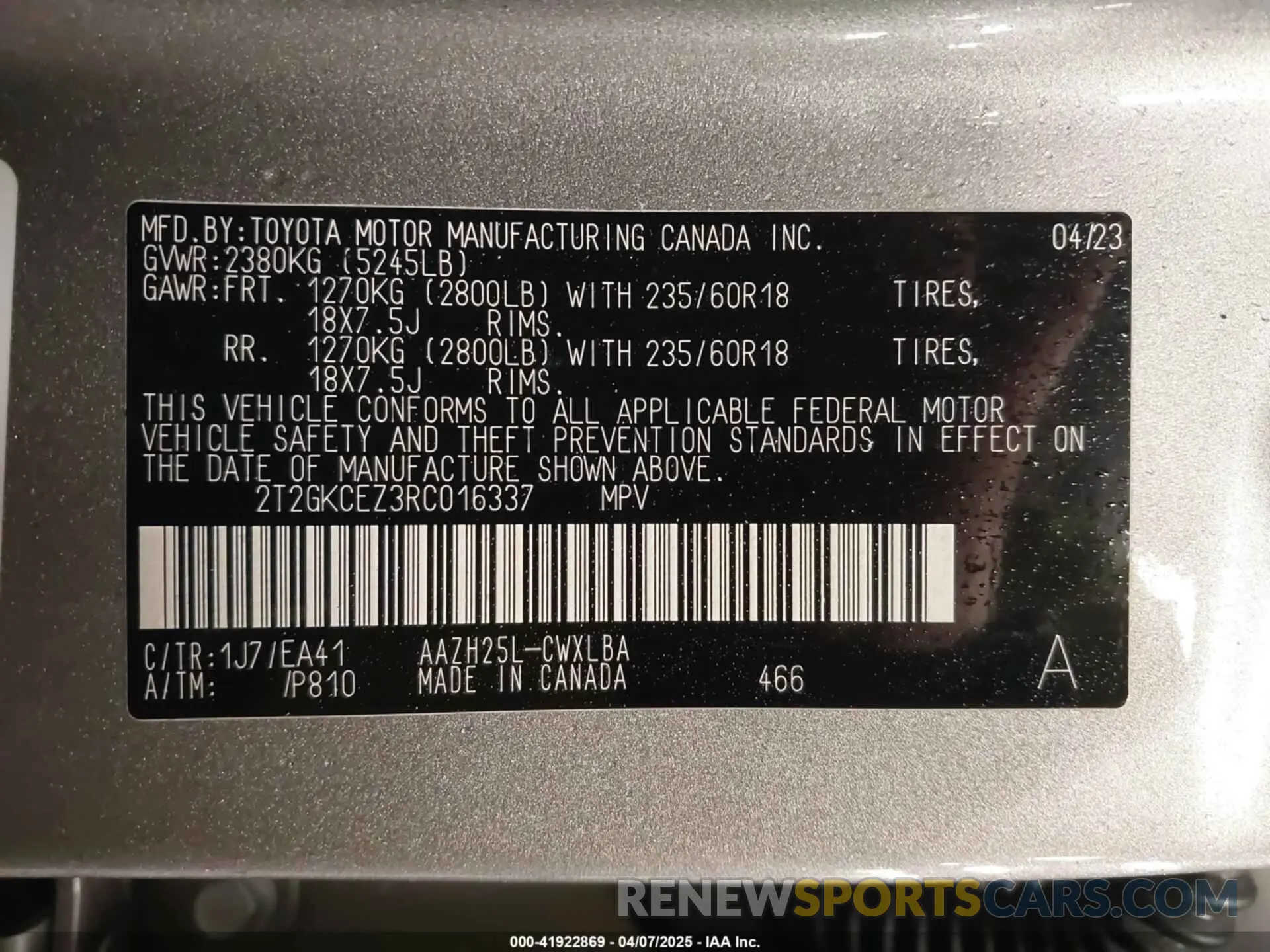 9 Photograph of a damaged car 2T2GKCEZ3RC016337 LEXUS NX 350H 2024