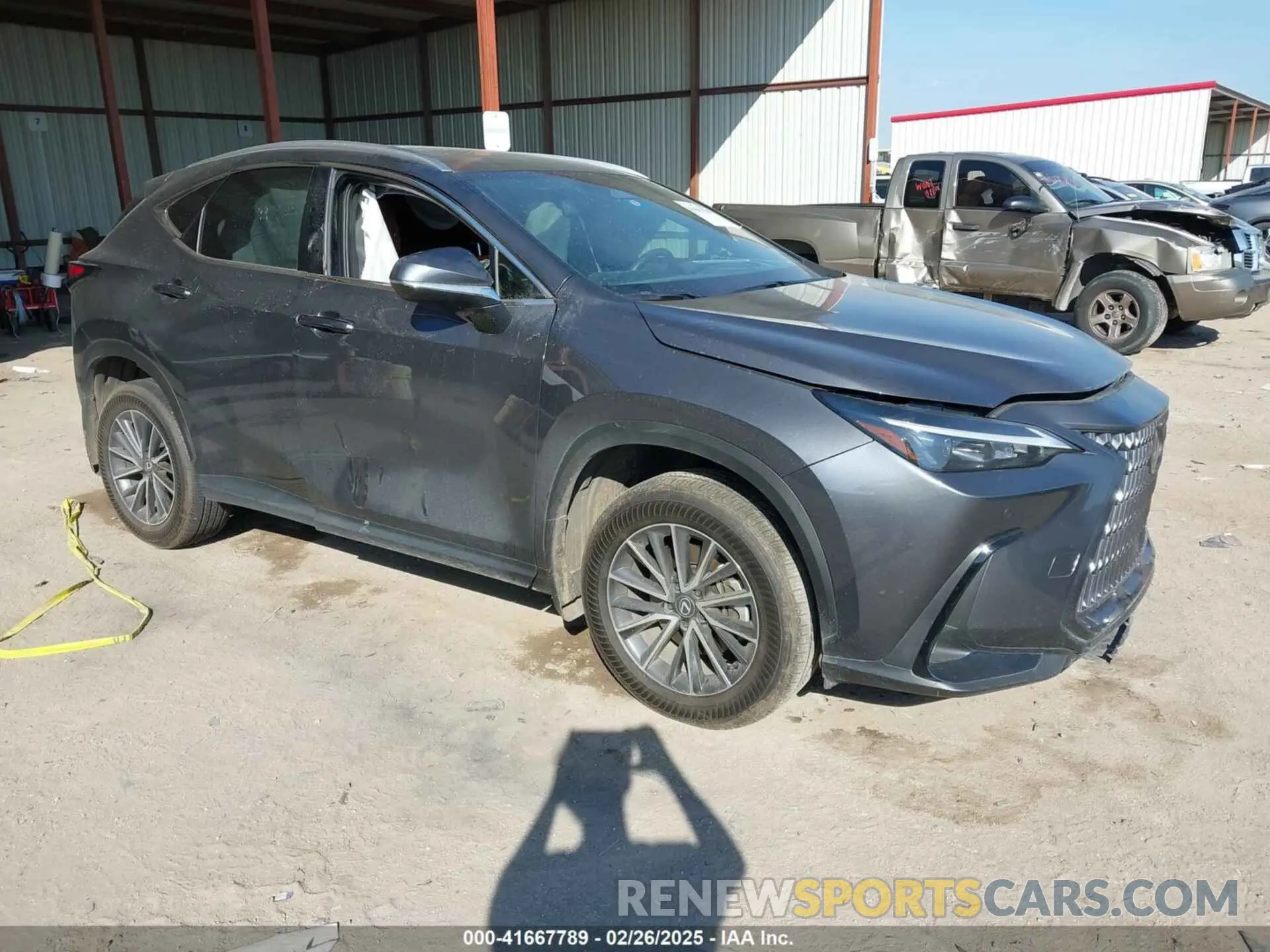 1 Photograph of a damaged car 2T2GKCEZ4RC023717 LEXUS NX 350H 2024
