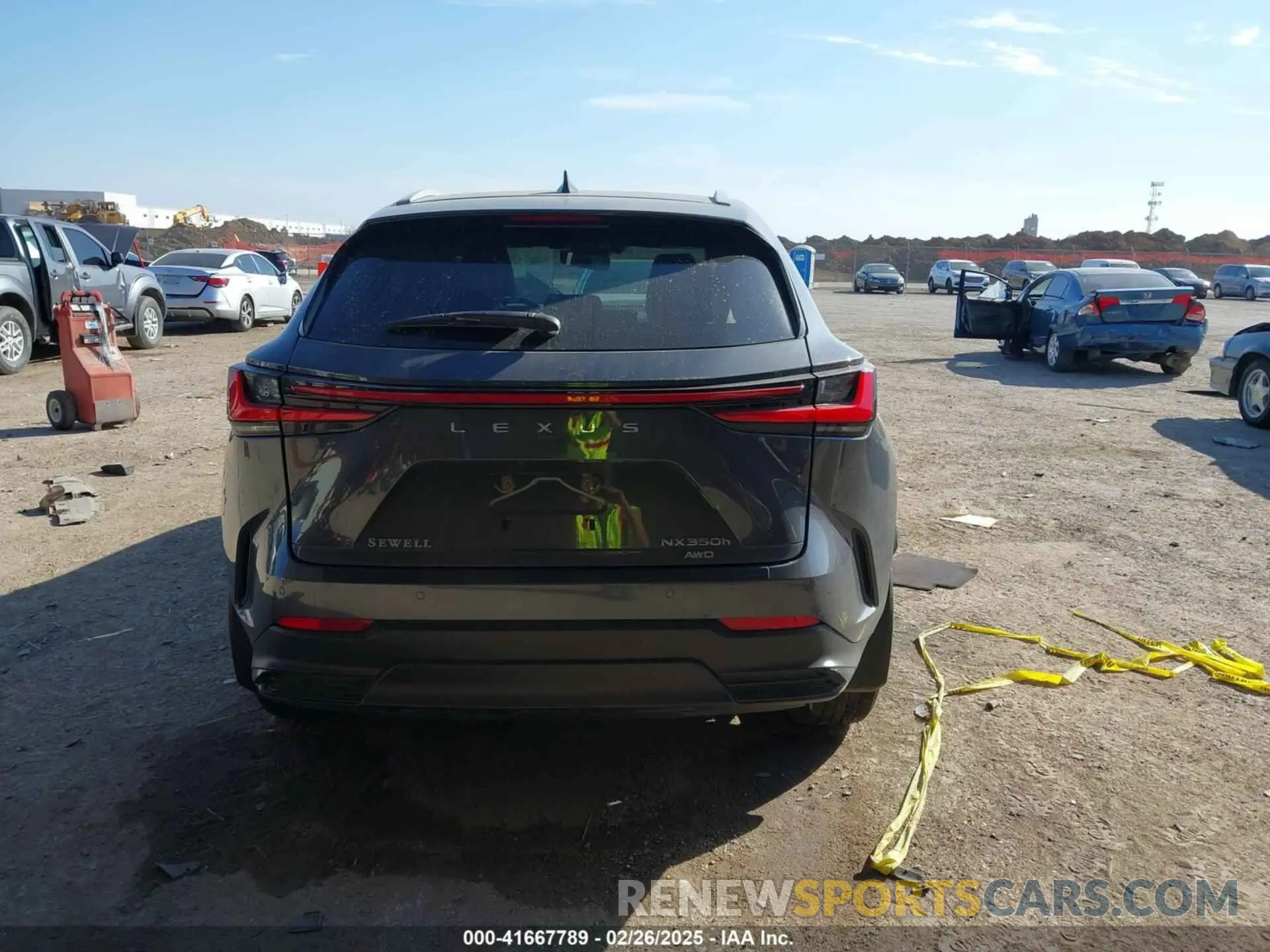 16 Photograph of a damaged car 2T2GKCEZ4RC023717 LEXUS NX 350H 2024