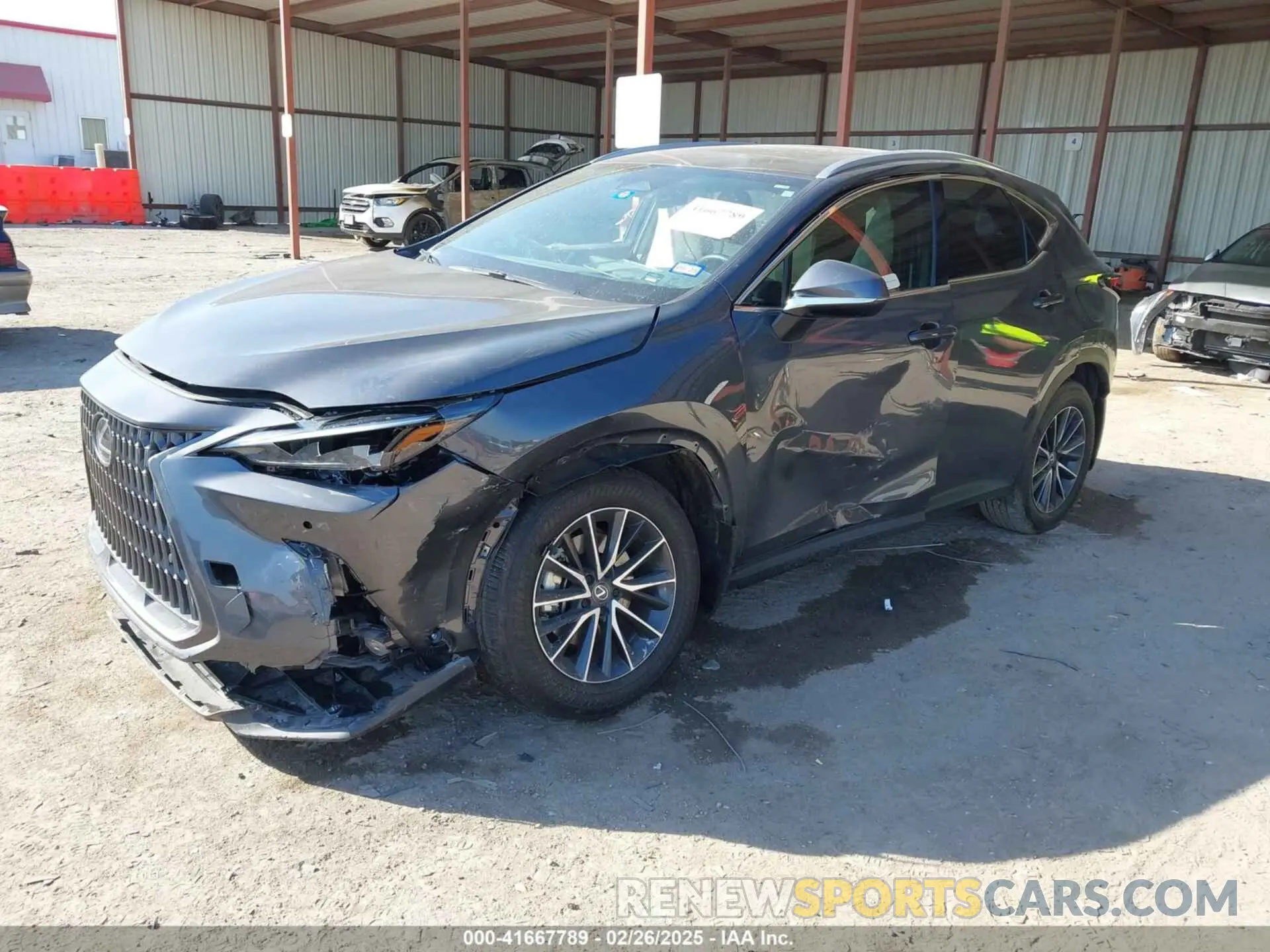2 Photograph of a damaged car 2T2GKCEZ4RC023717 LEXUS NX 350H 2024