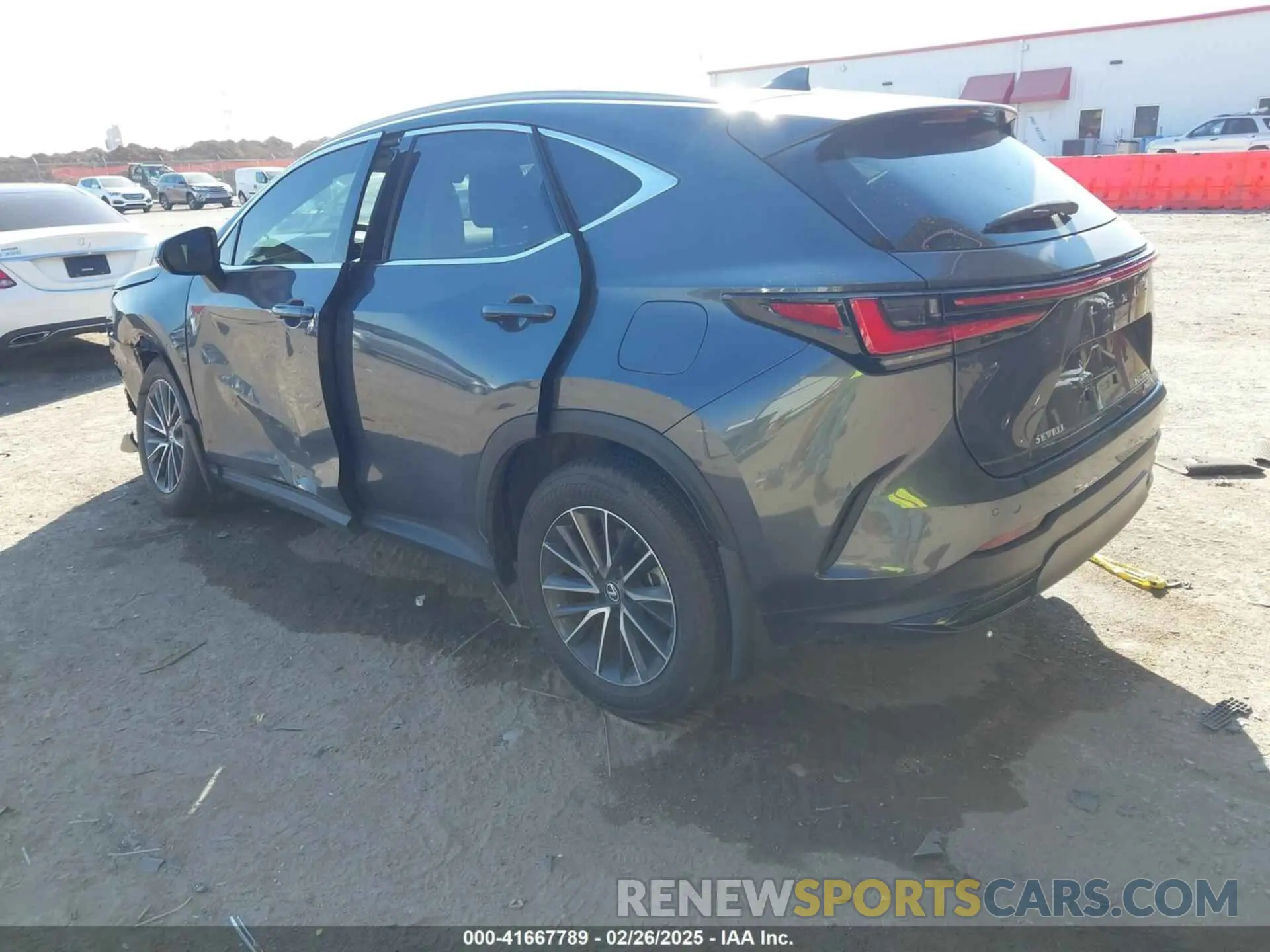 3 Photograph of a damaged car 2T2GKCEZ4RC023717 LEXUS NX 350H 2024