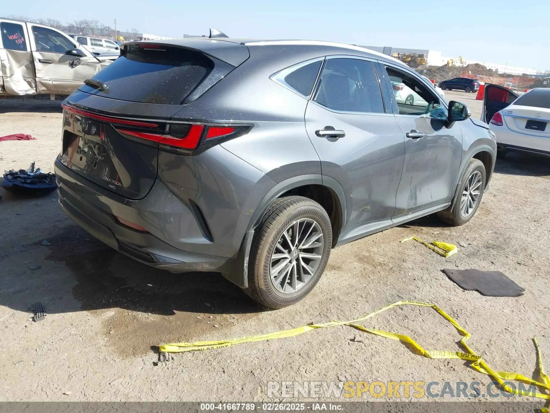 4 Photograph of a damaged car 2T2GKCEZ4RC023717 LEXUS NX 350H 2024
