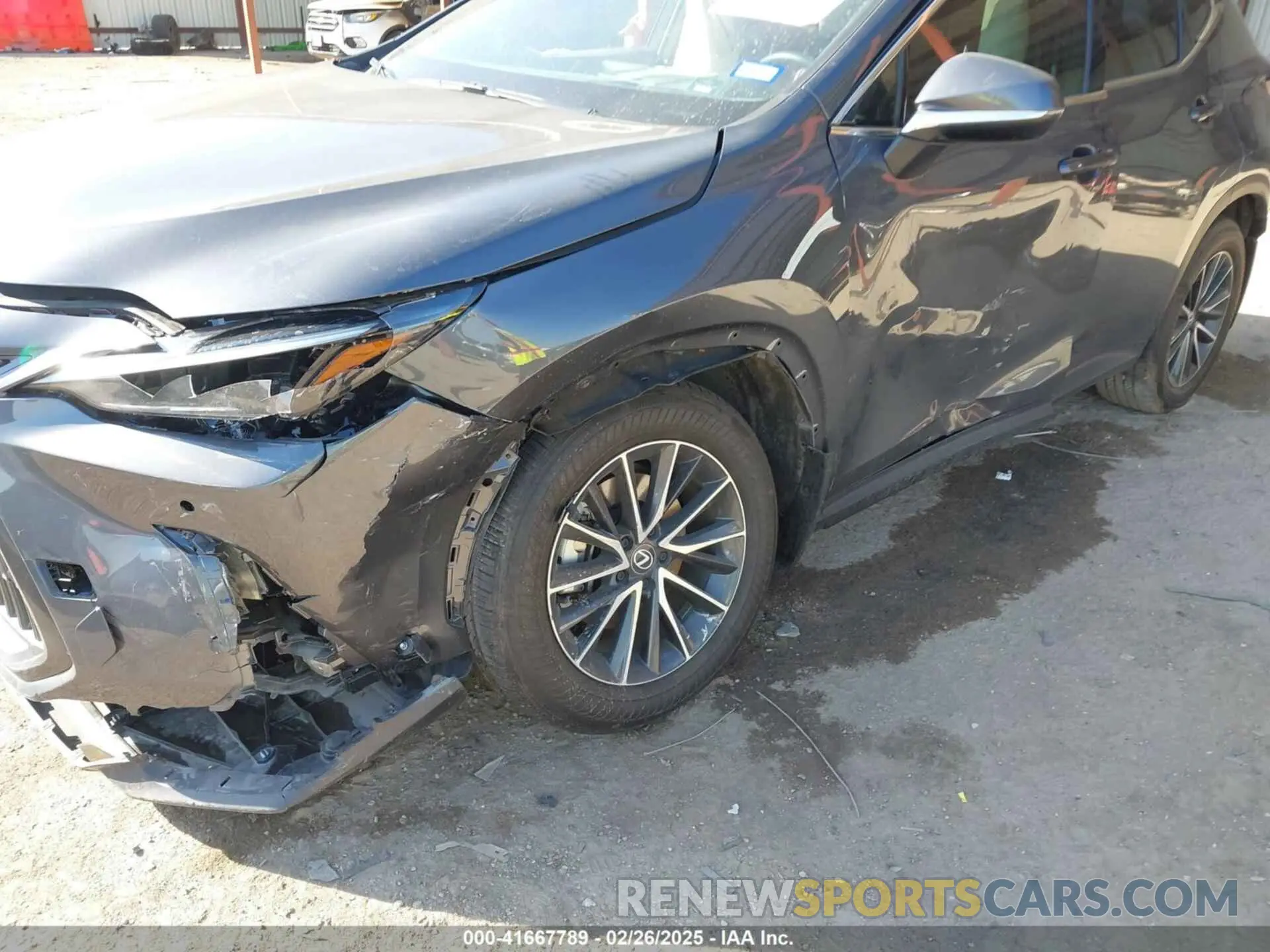 6 Photograph of a damaged car 2T2GKCEZ4RC023717 LEXUS NX 350H 2024