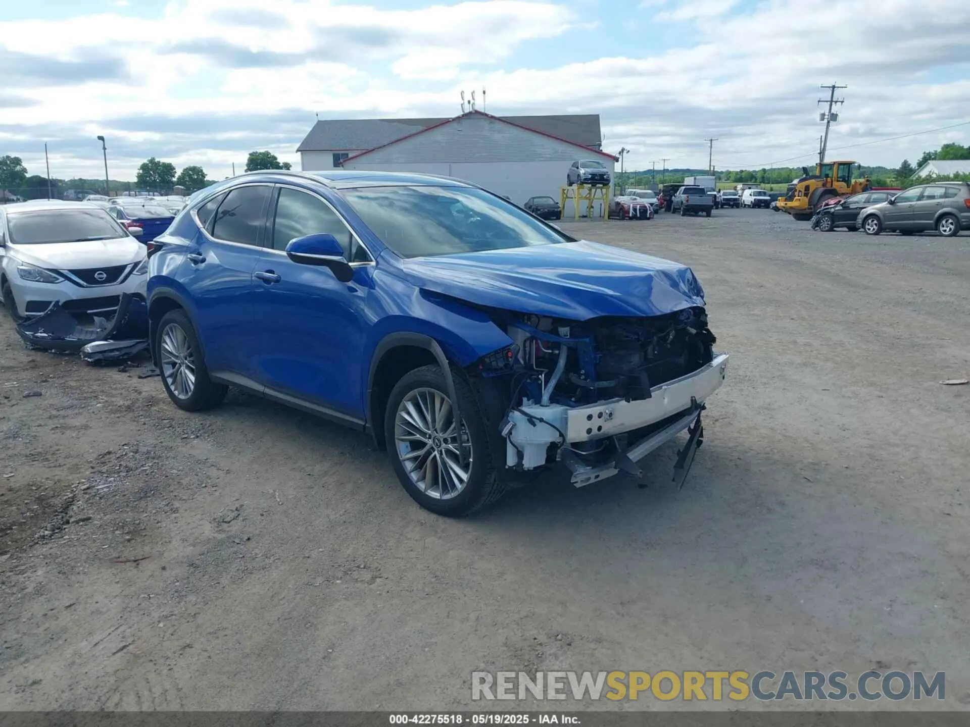 1 Photograph of a damaged car 2T2HKCEZ4RC025407 LEXUS NX 350H 2024